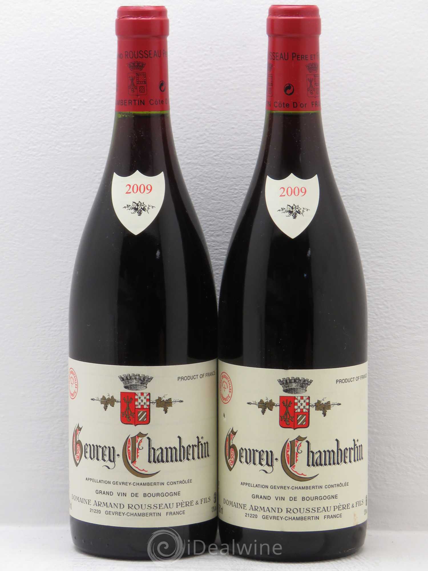 Gevrey-Chambertin Armand Rousseau (Domaine) 2009 - Lot de 2 bouteilles - 0