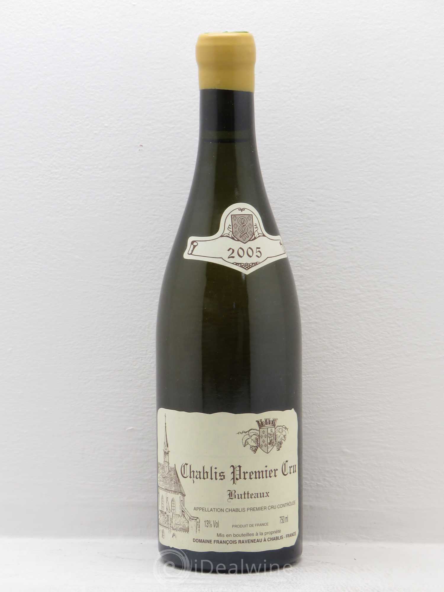 Chablis 1er Cru Butteaux Raveneau (Domaine) 2005 - Lot de 1 bouteille - 0