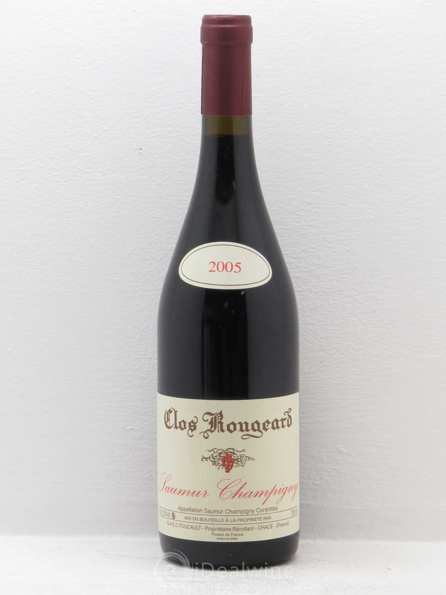 Saumur-Champigny Clos Rougeard 2005 - Lot de 1 bouteille - 0