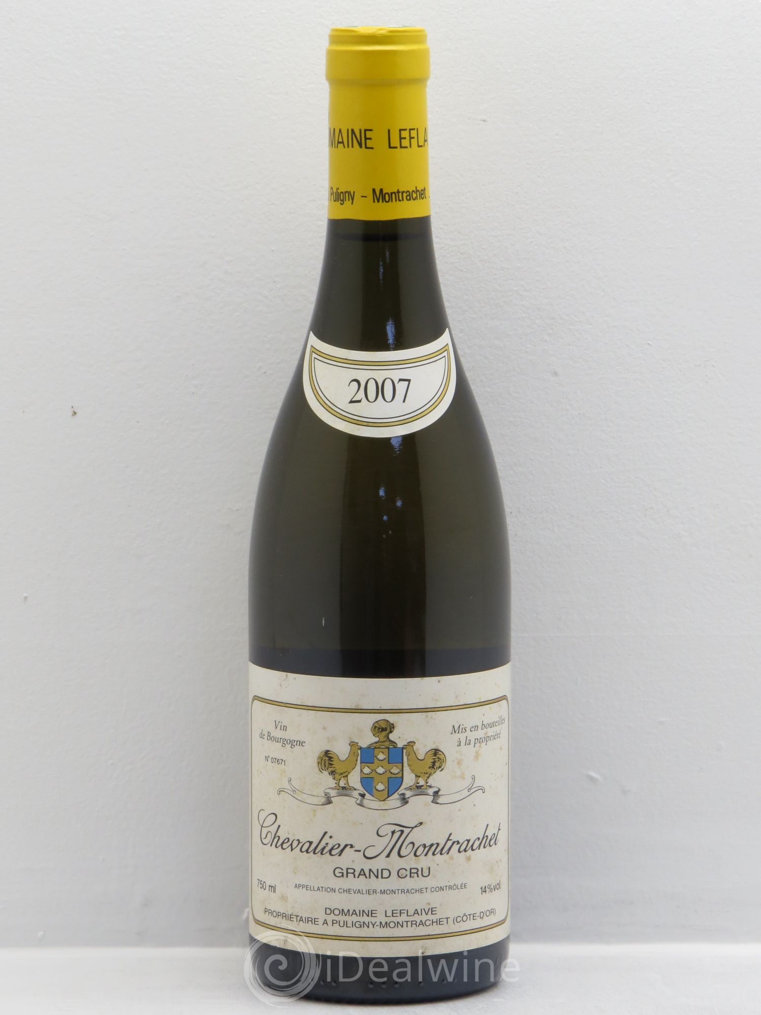Chevalier-Montrachet Grand Cru Leflaive (Domaine) 2007 - Lot de 1 bouteille - 0