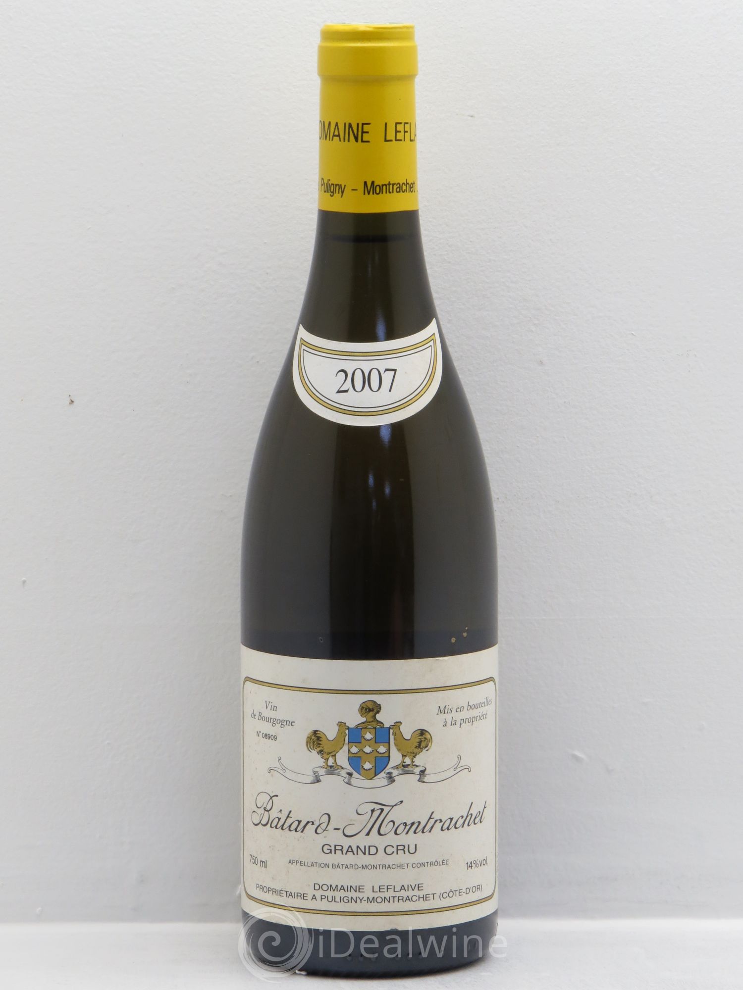 Bâtard-Montrachet Grand Cru Leflaive (Domaine) 2007 - Lot de 1 bouteille - 0