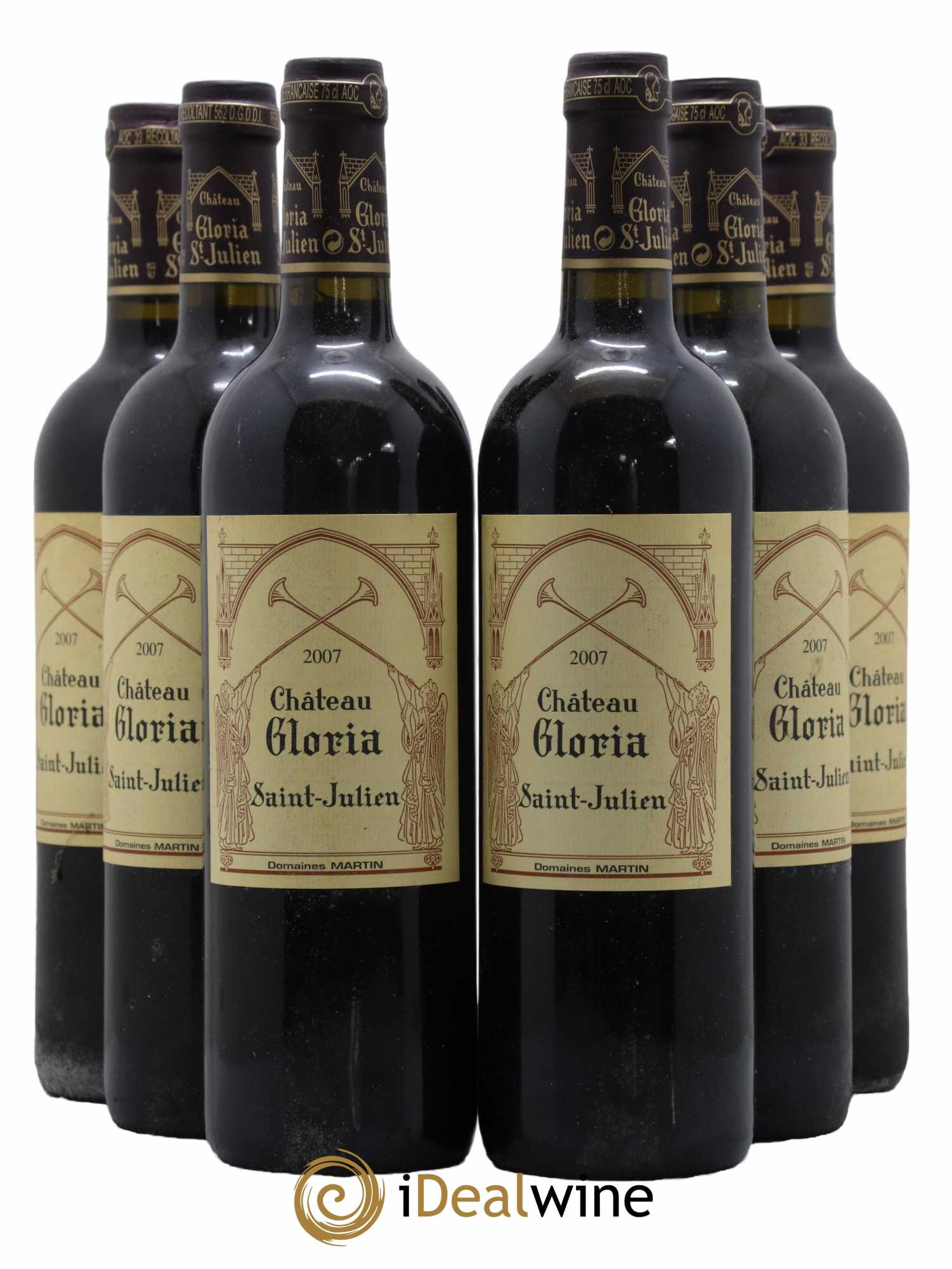 Château Gloria 2007 - Lot de 6 bouteilles - 0