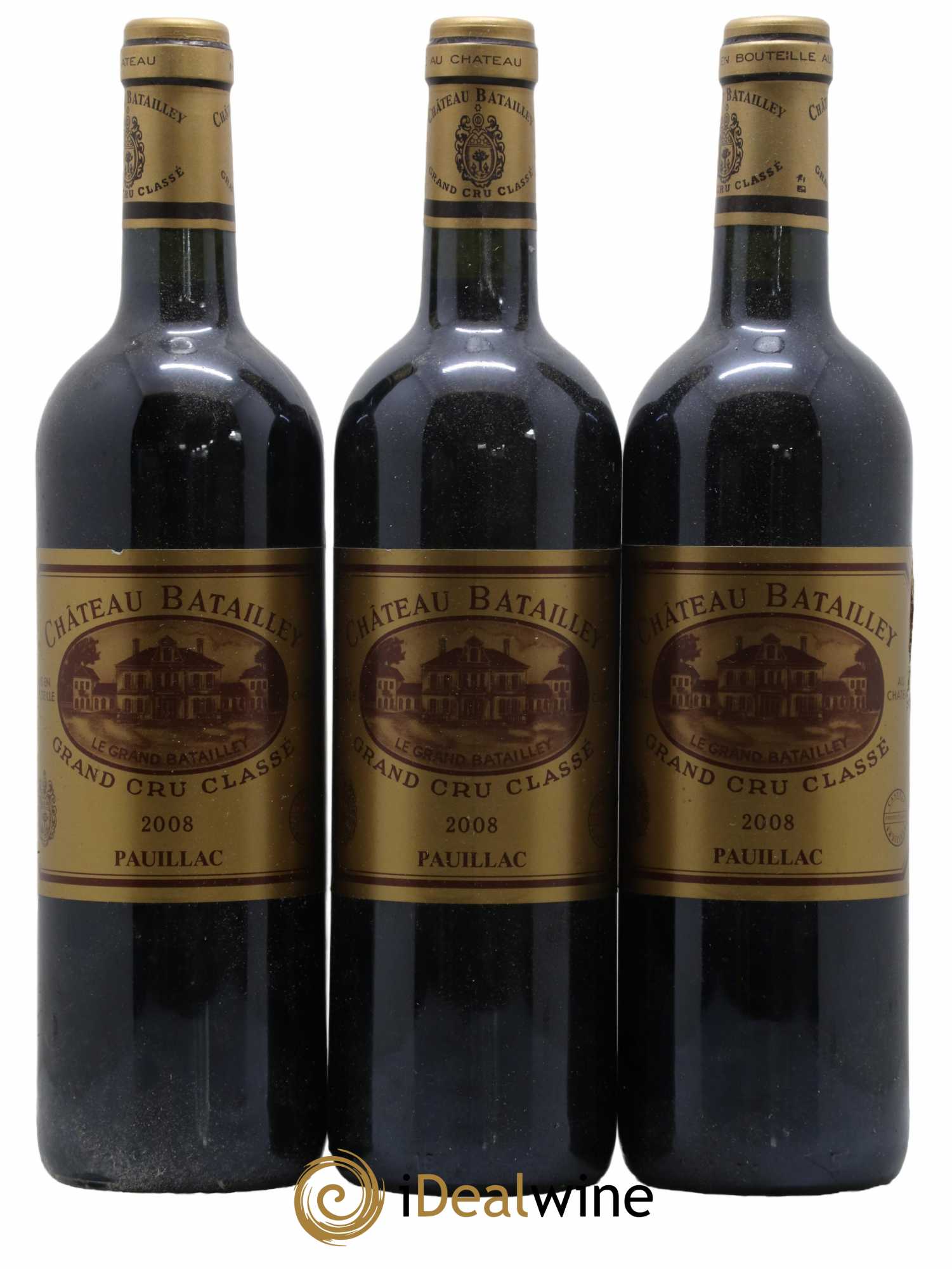 Château Batailley 5ème Grand Cru Classé 2008 - Lot de 6 bouteilles - 1