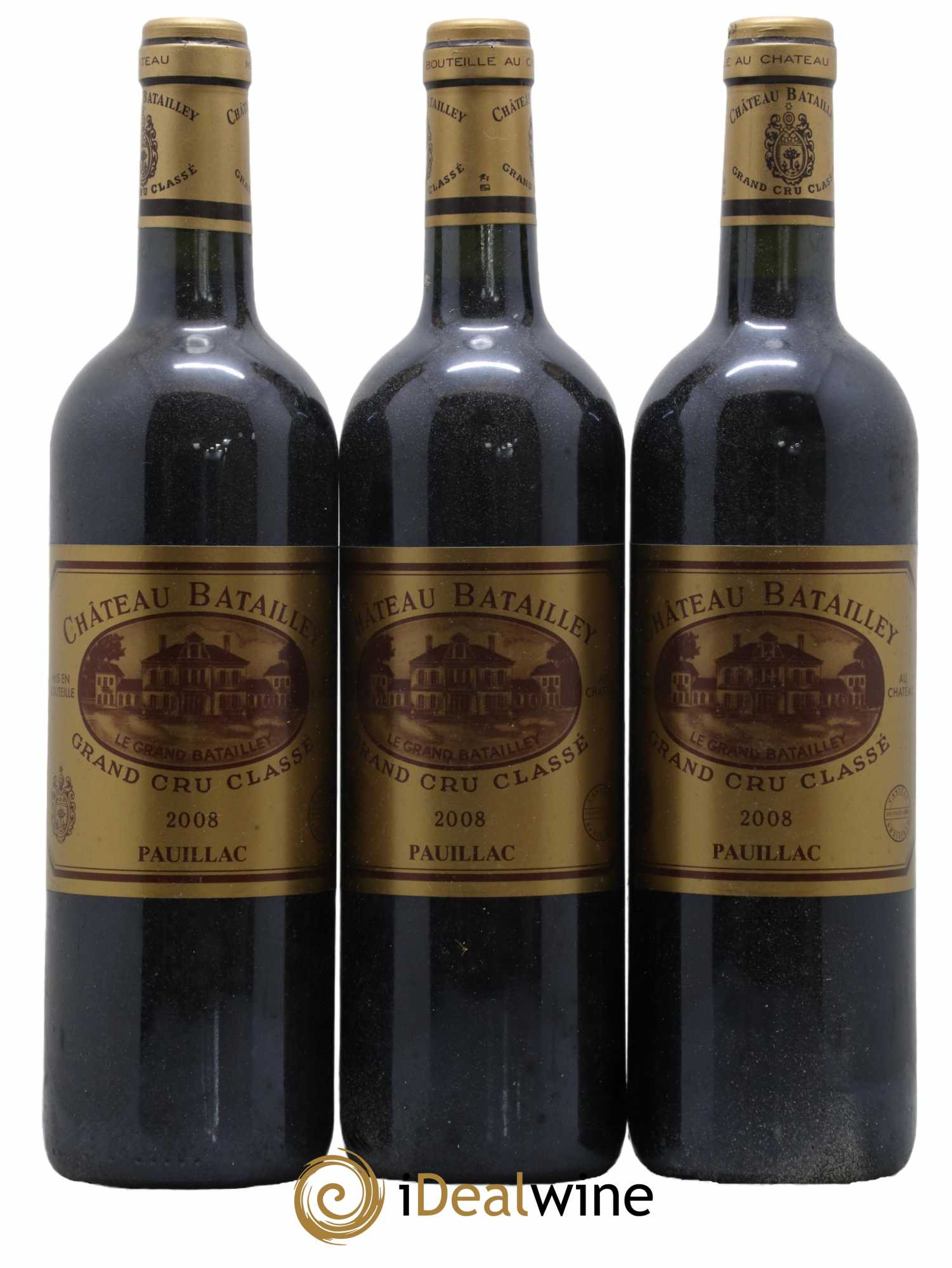 Château Batailley 5ème Grand Cru Classé 2008 - Lot de 6 bouteilles - 2
