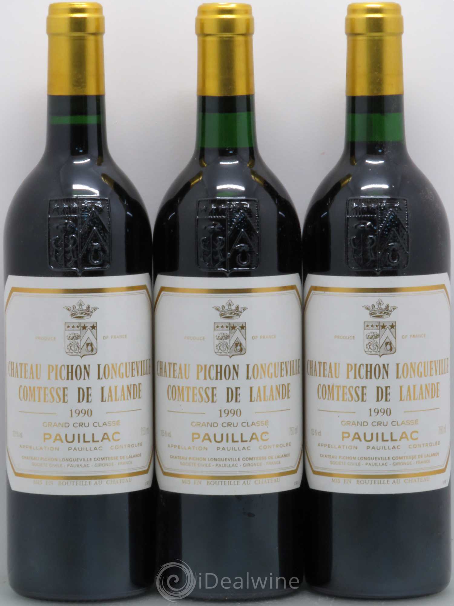 Château Pichon Longueville Comtesse de Lalande 2ème Grand Cru Classé 1990 - Lot de 6 bouteilles - 2