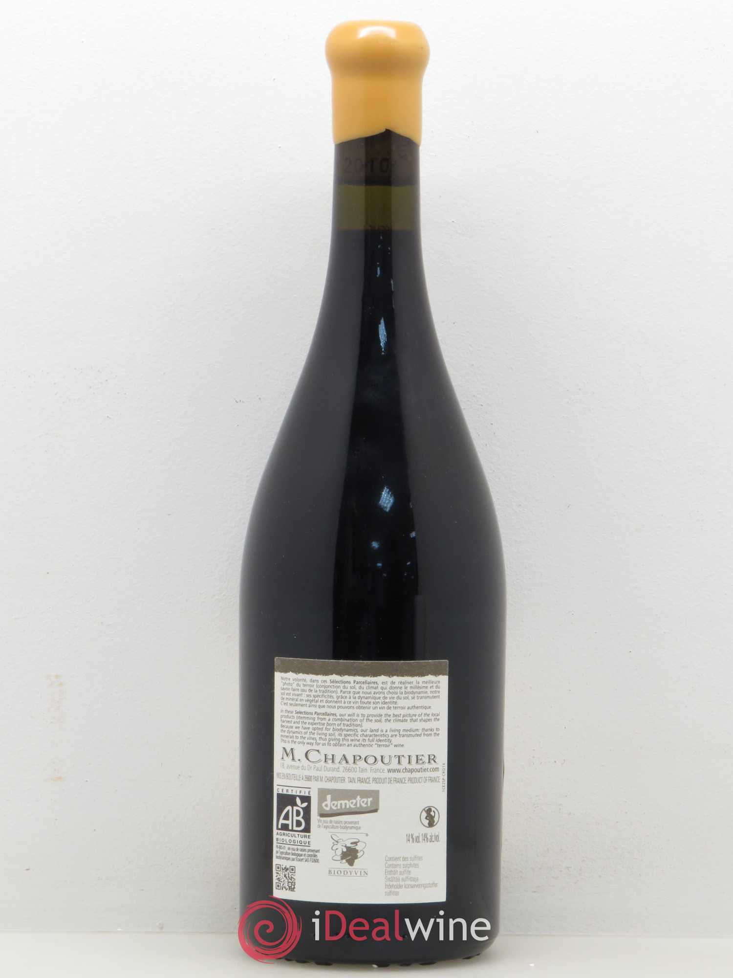 Hermitage Ermitage Les Greffieux Chapoutier 2010 - Lot de 1 bouteille - 1