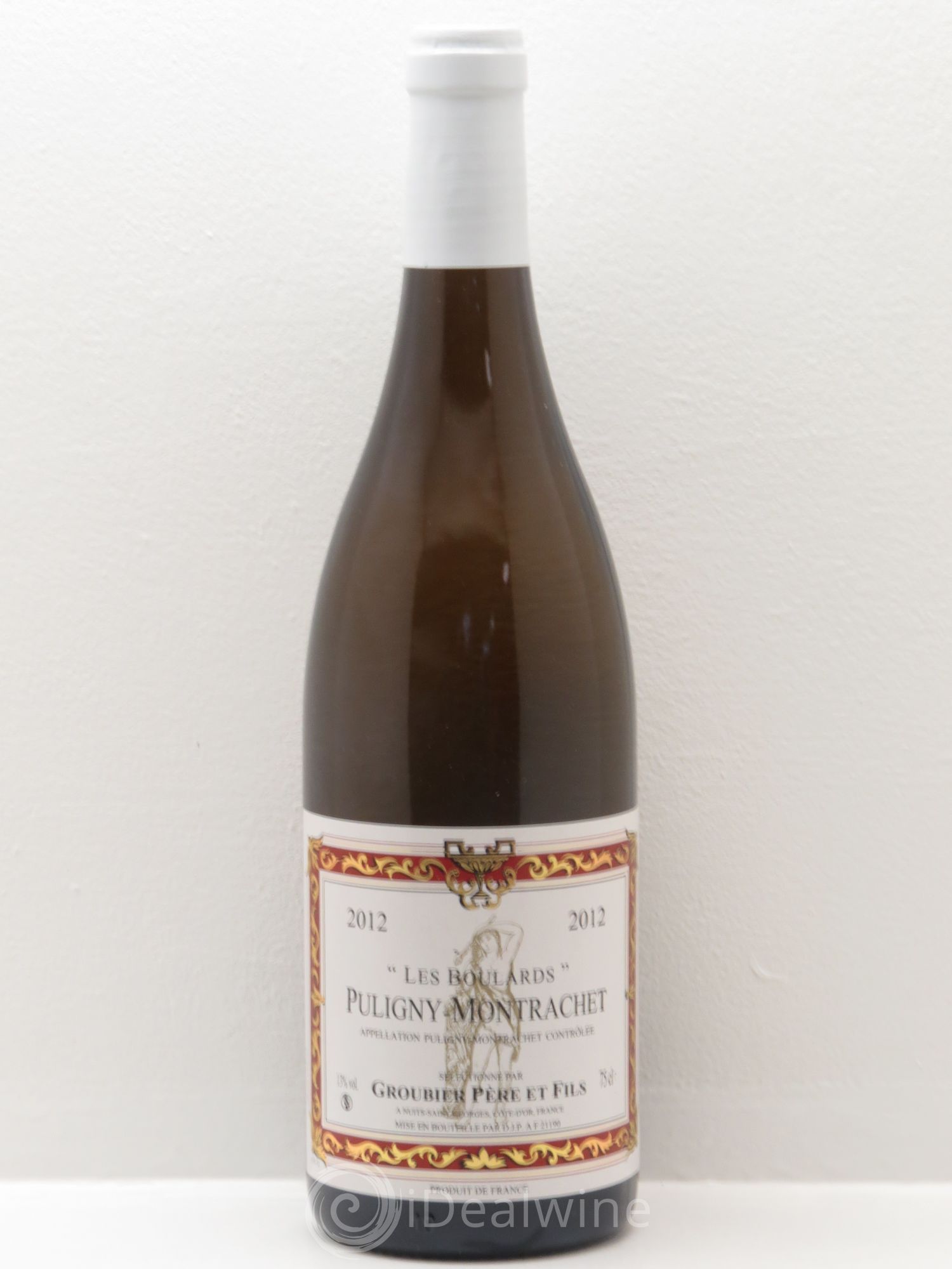 Puligny-Montrachet Les boulards Groubier 2012 - Posten von 6 Flaschen - 0