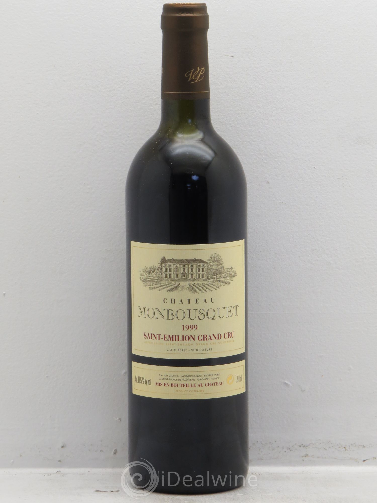 Château Monbousquet Grand Cru Classé 1999 - Lot de 12 bouteilles - 0