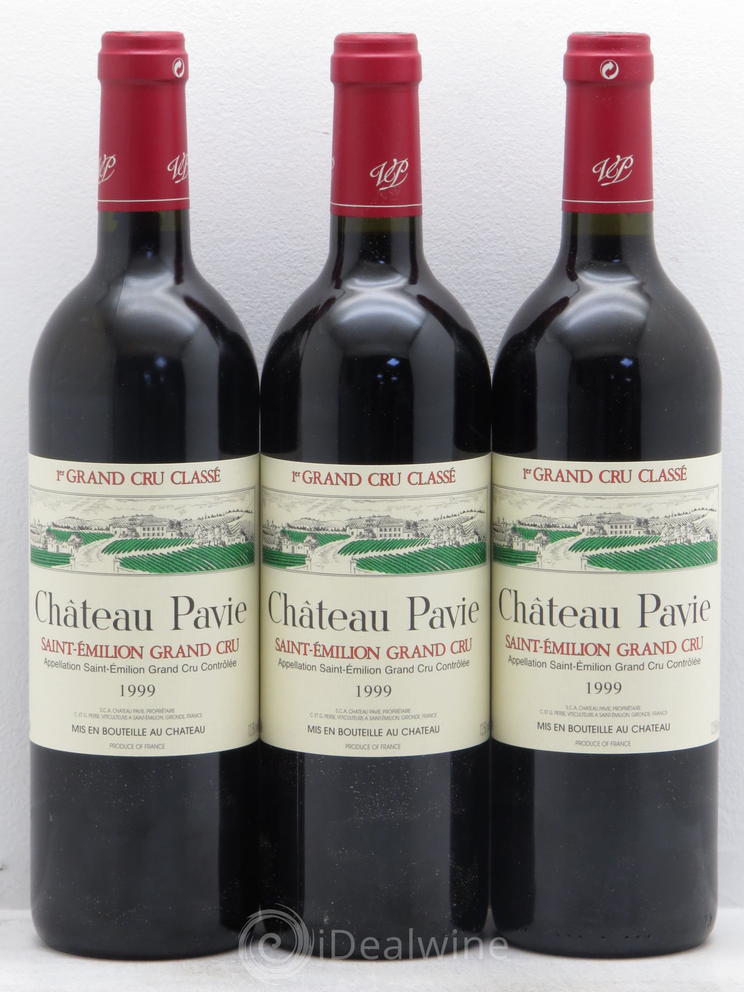 Château Pavie 1er Grand Cru Classé A 1999 - Lot de 12 bouteilles - 2