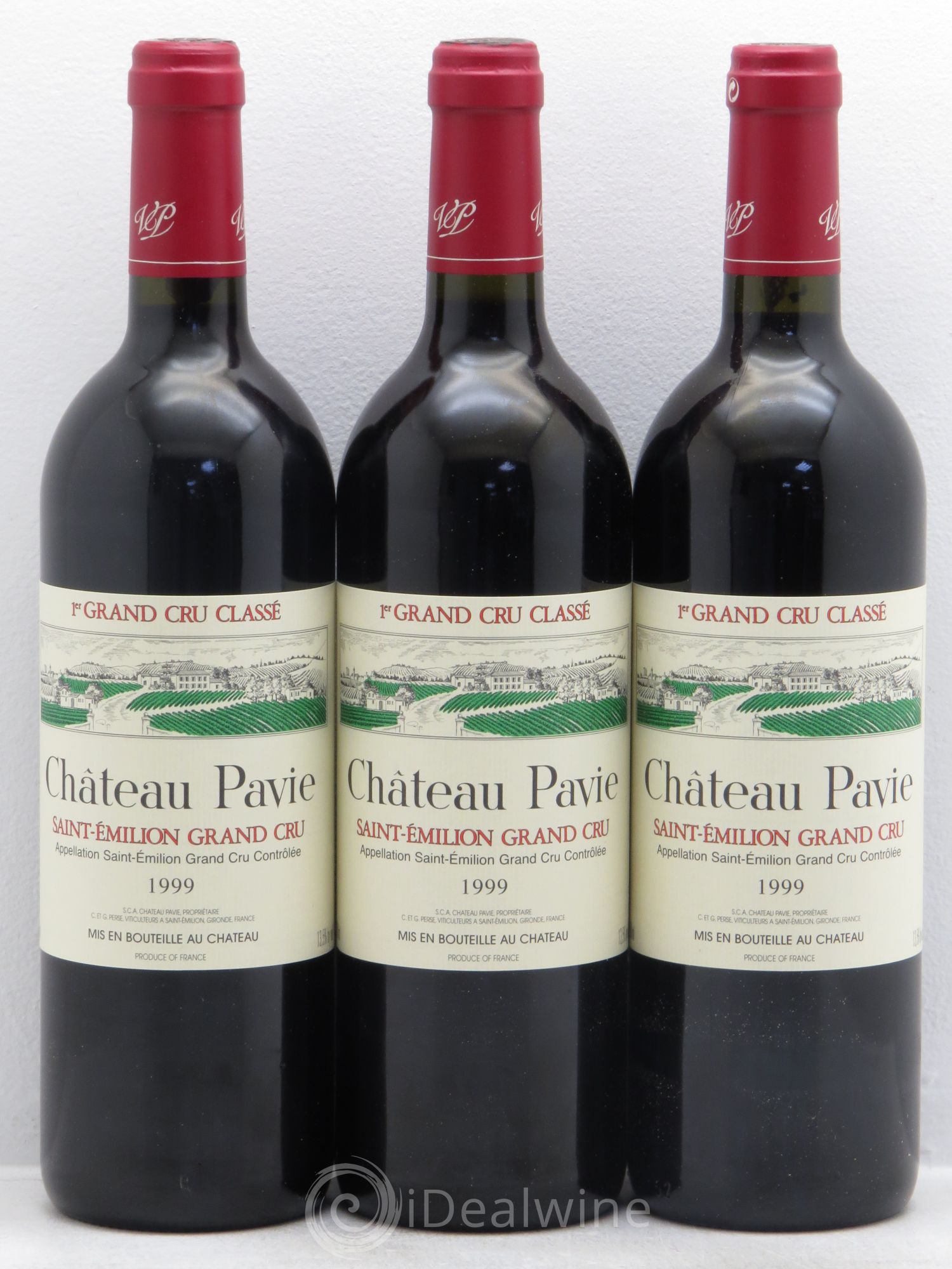 Château Pavie 1er Grand Cru Classé A 1999 - Lot de 12 bouteilles - 3