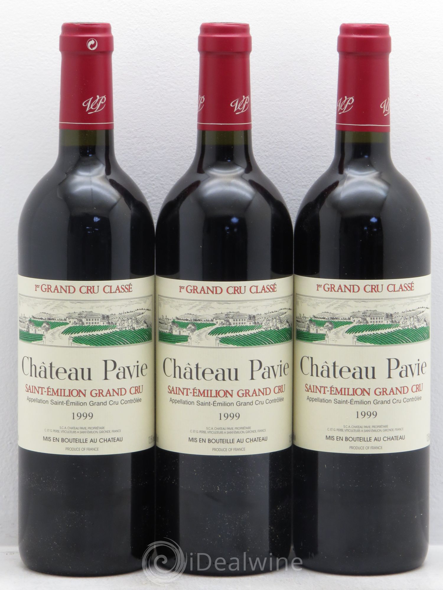 Château Pavie 1er Grand Cru Classé A 1999 - Lot de 12 bouteilles - 4