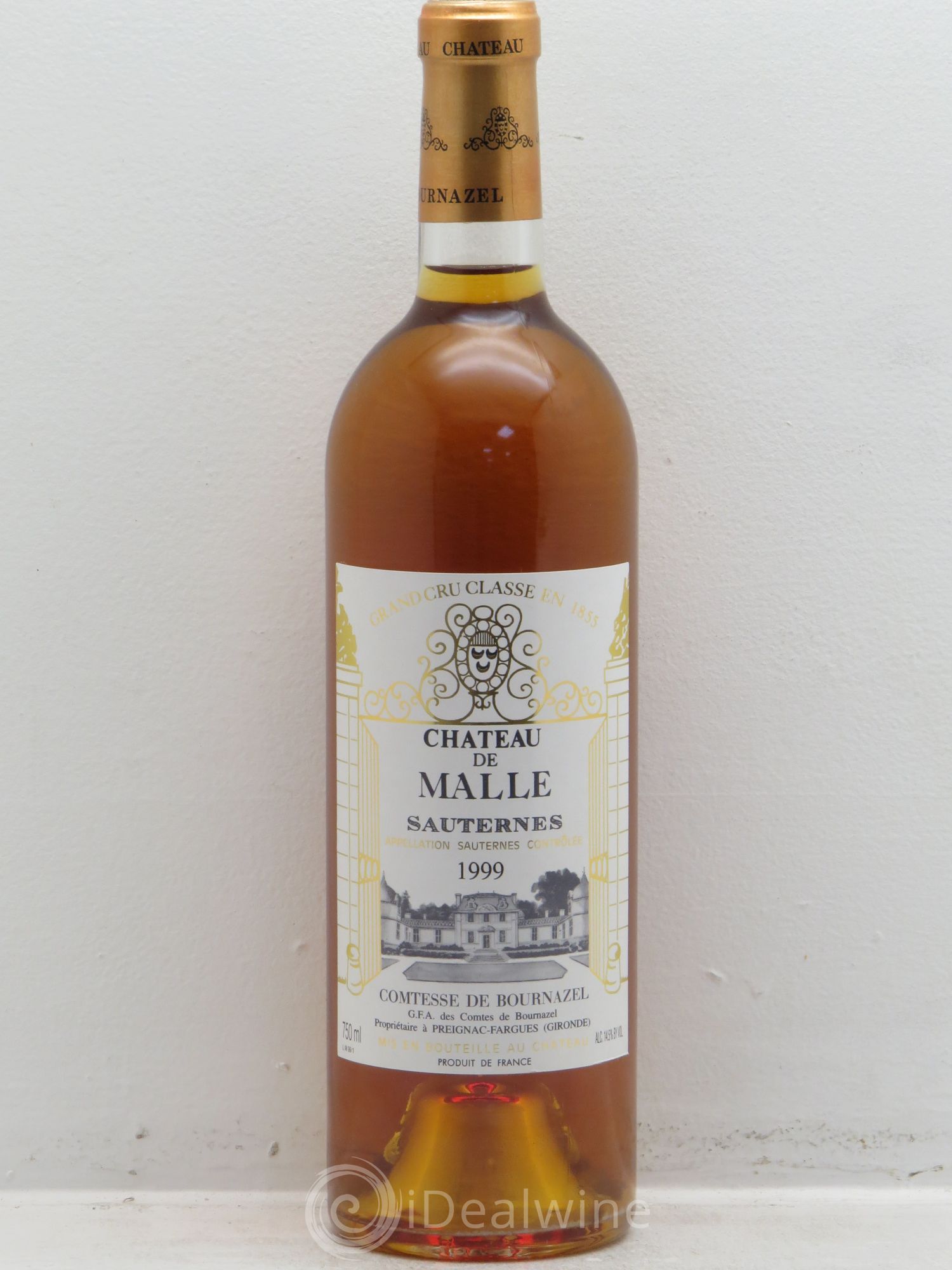 Château de Malle 2ème Grand Cru Classé 1999 - Lotto di 12 bottiglie - 0