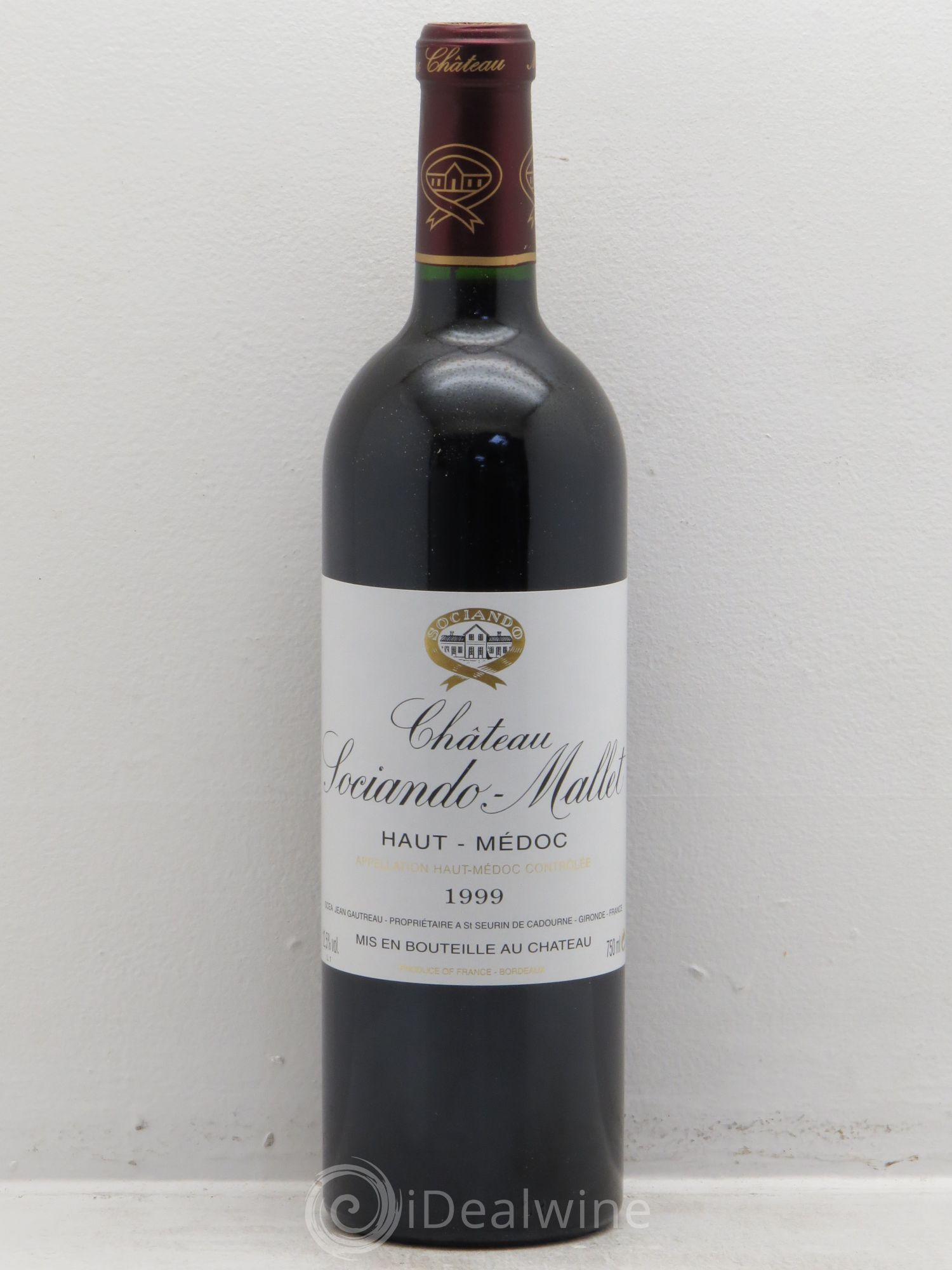 Château Sociando Mallet 1999 - Lot de 12 bouteilles - 0