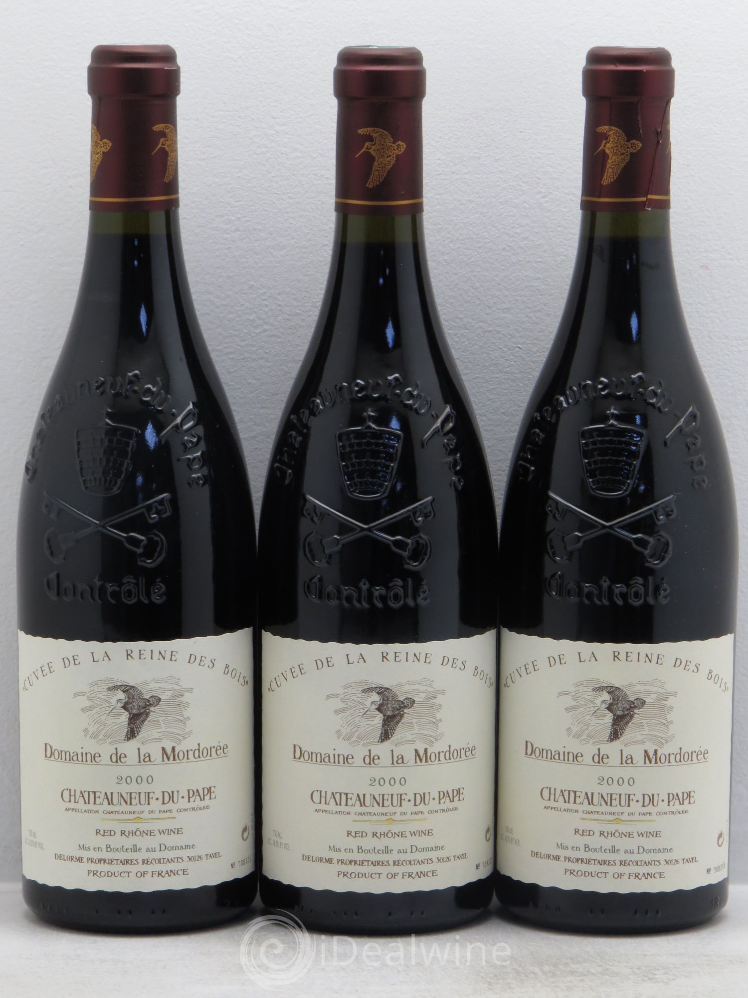 Châteauneuf-du-Pape Domaine de La Mordorée (Domaine de) 2000 - Lot de 12 bouteilles - 3