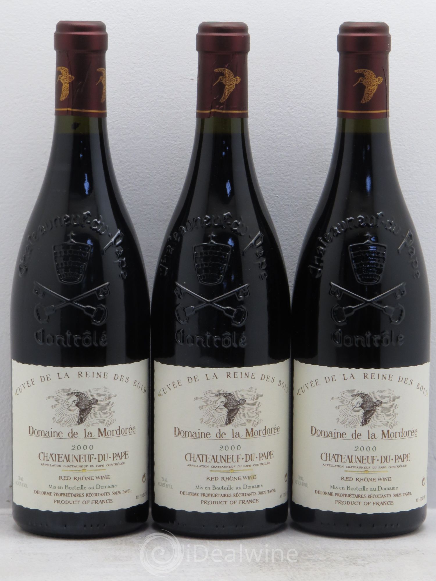 Châteauneuf-du-Pape Domaine de La Mordorée (Domaine de) 2000 - Lot de 12 bouteilles - 4