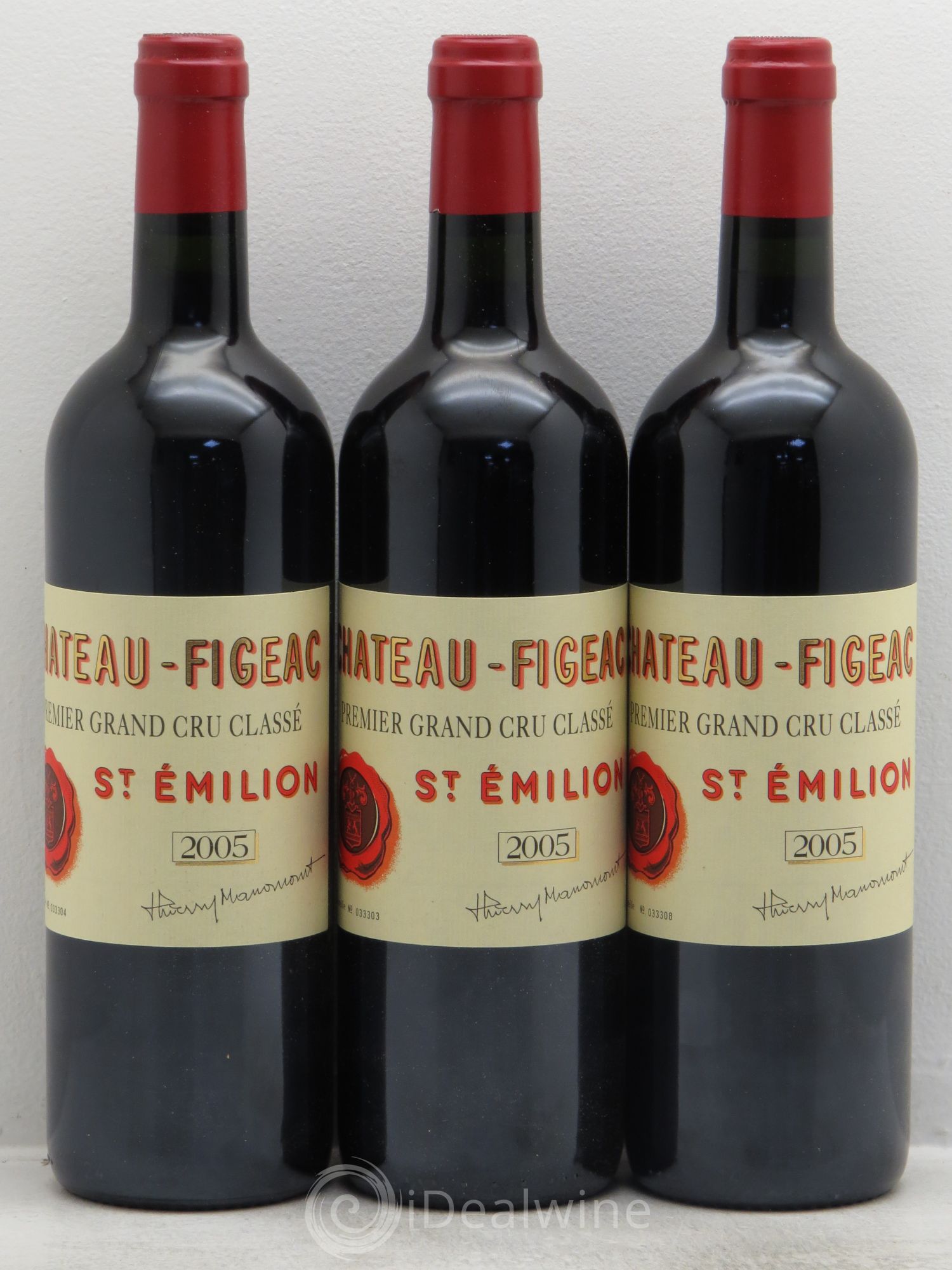 Château Figeac 1er Grand Cru Classé A 2005 - Lot de 12 bouteilles - 2