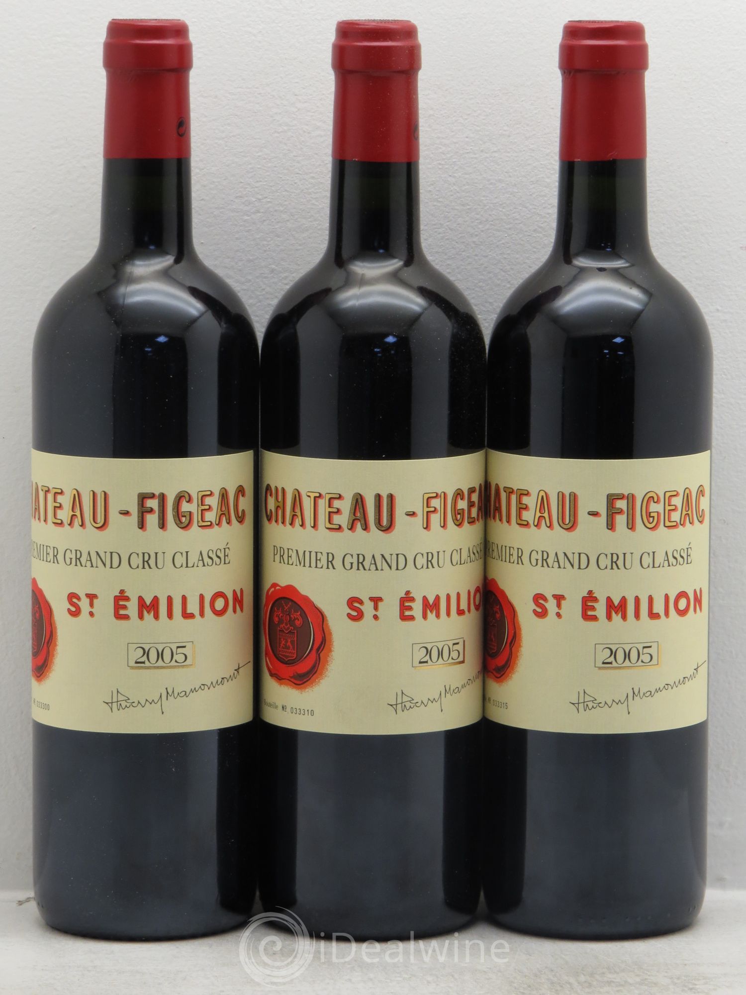 Château Figeac 1er Grand Cru Classé A 2005 - Lot de 12 bouteilles - 3