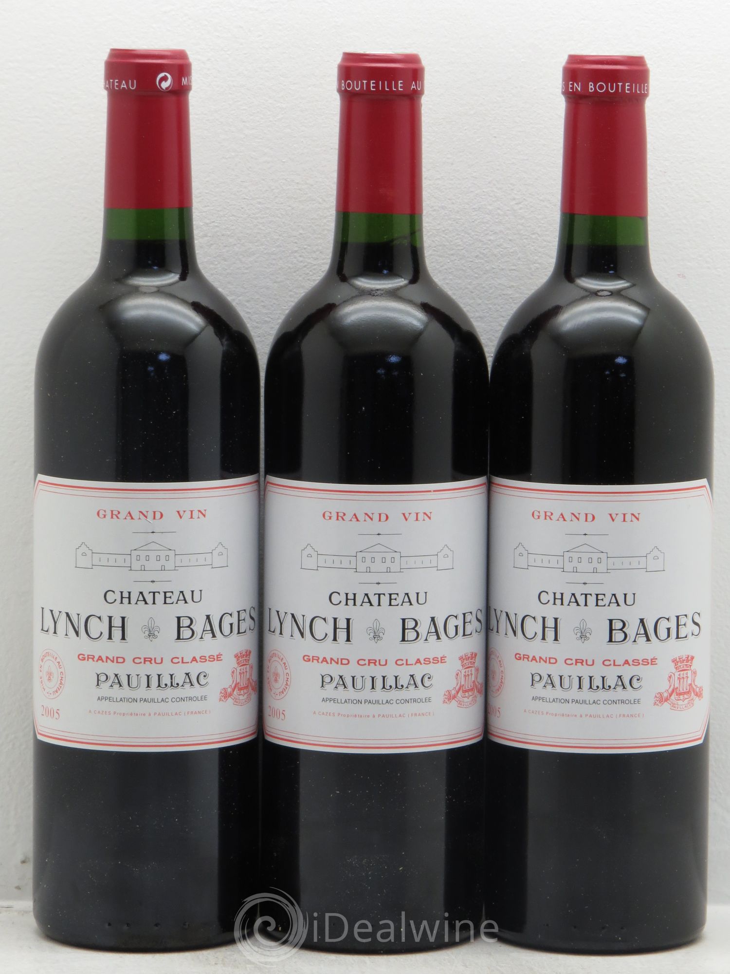 Château Lynch Bages 5ème Grand Cru Classé 2005 - Lot de 12 bouteilles - 1