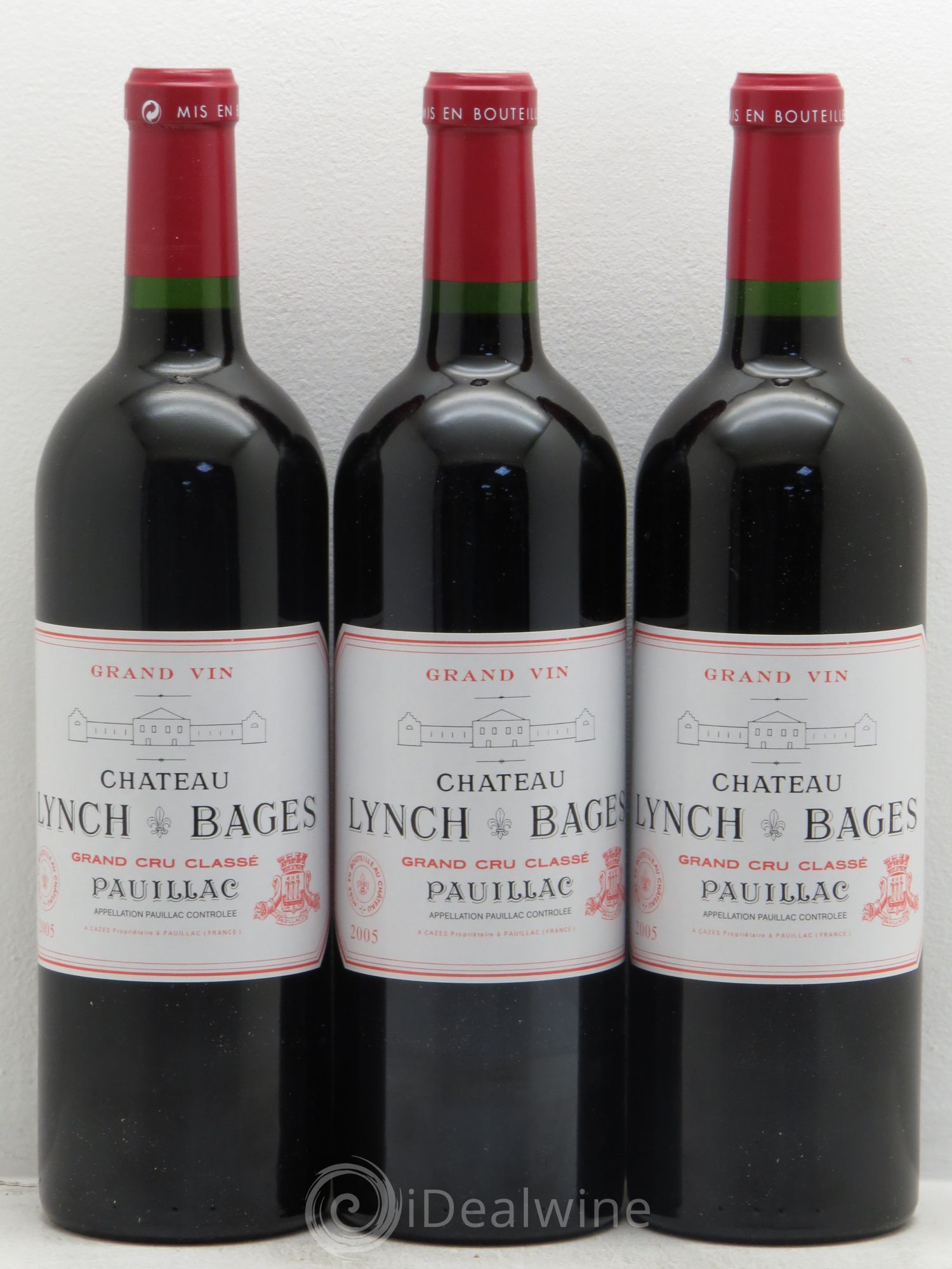 Château Lynch Bages 5ème Grand Cru Classé 2005 - Lot de 12 bouteilles - 3