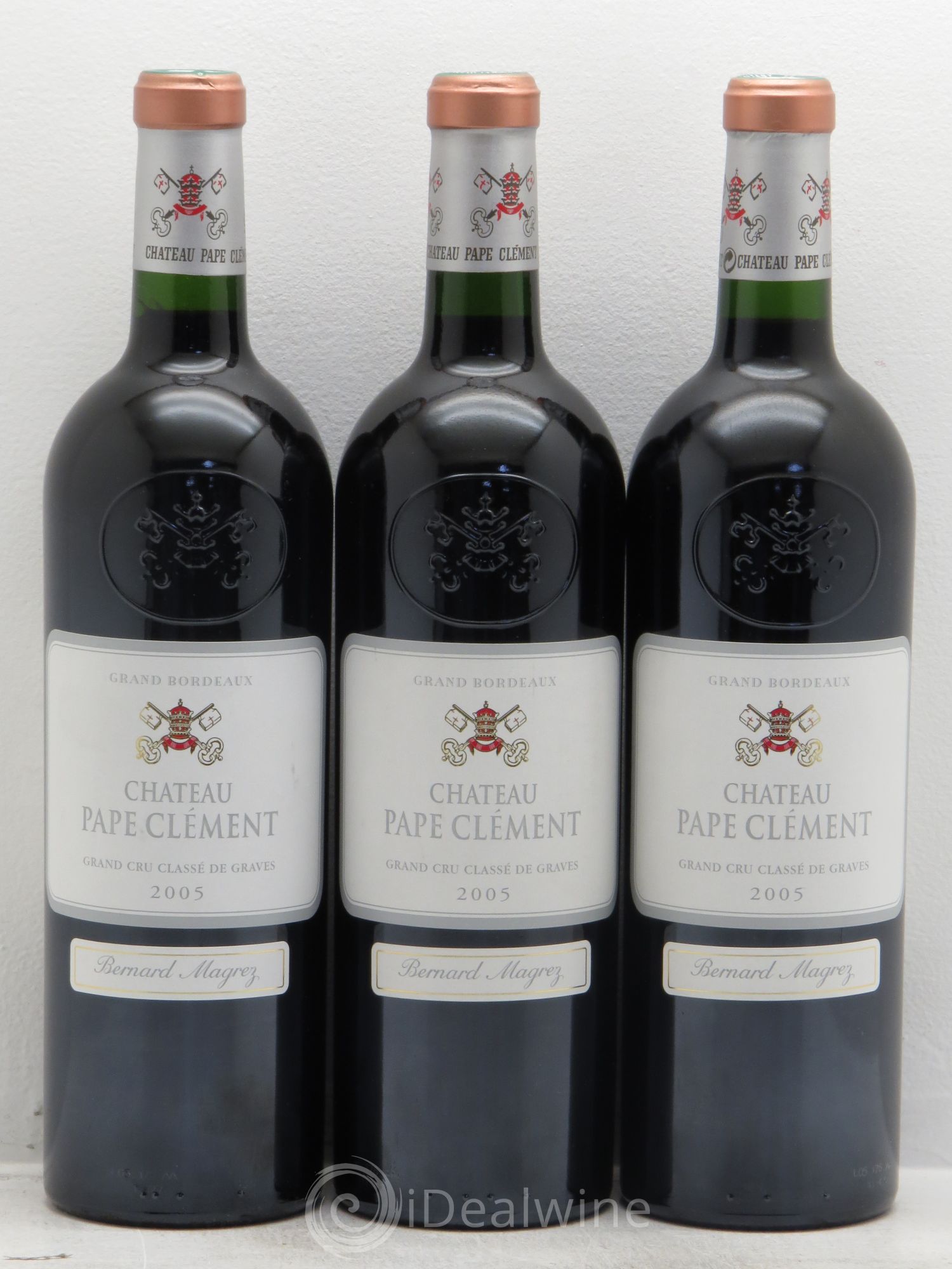 Château Pape Clément Cru Classé de Graves 2005 - Lot de 12 bouteilles - 1