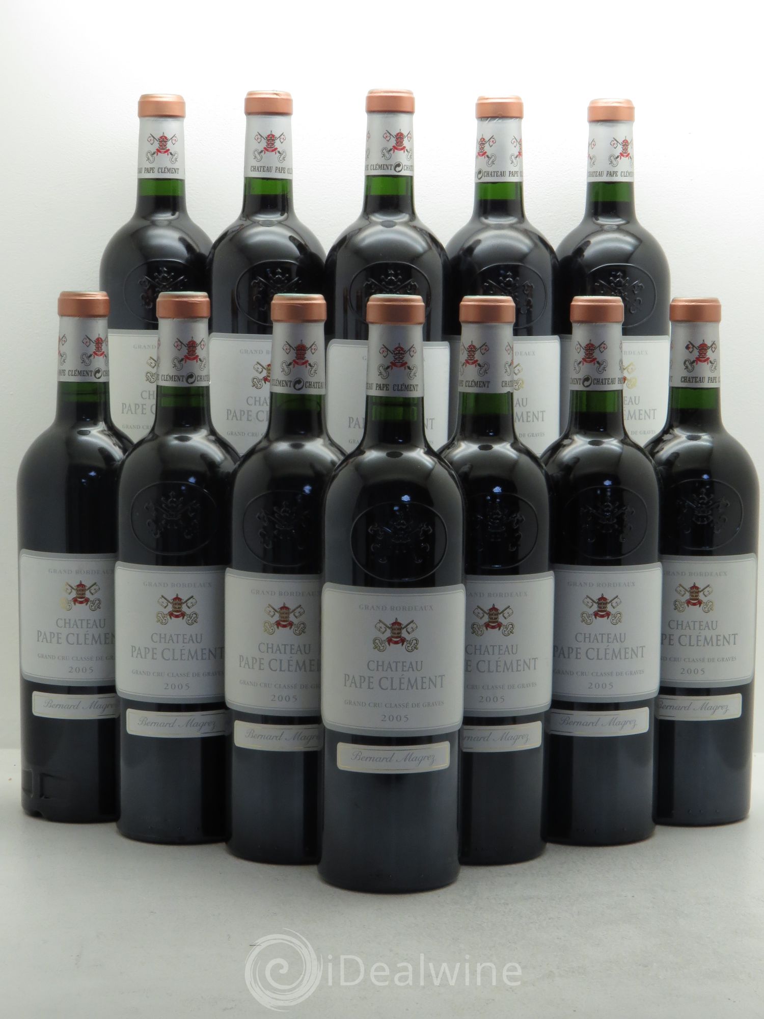 Château Pape Clément Cru Classé de Graves 2005 - Lot de 12 bouteilles - 0