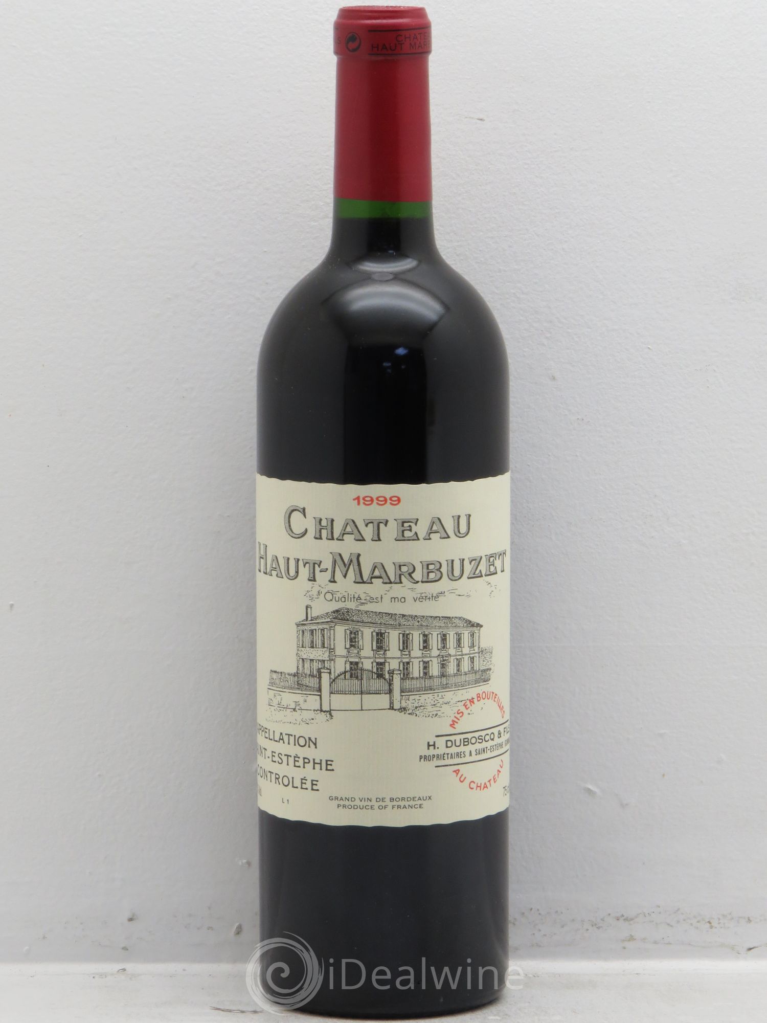Château Haut Marbuzet 1999 - Lot de 12 bouteilles - 0