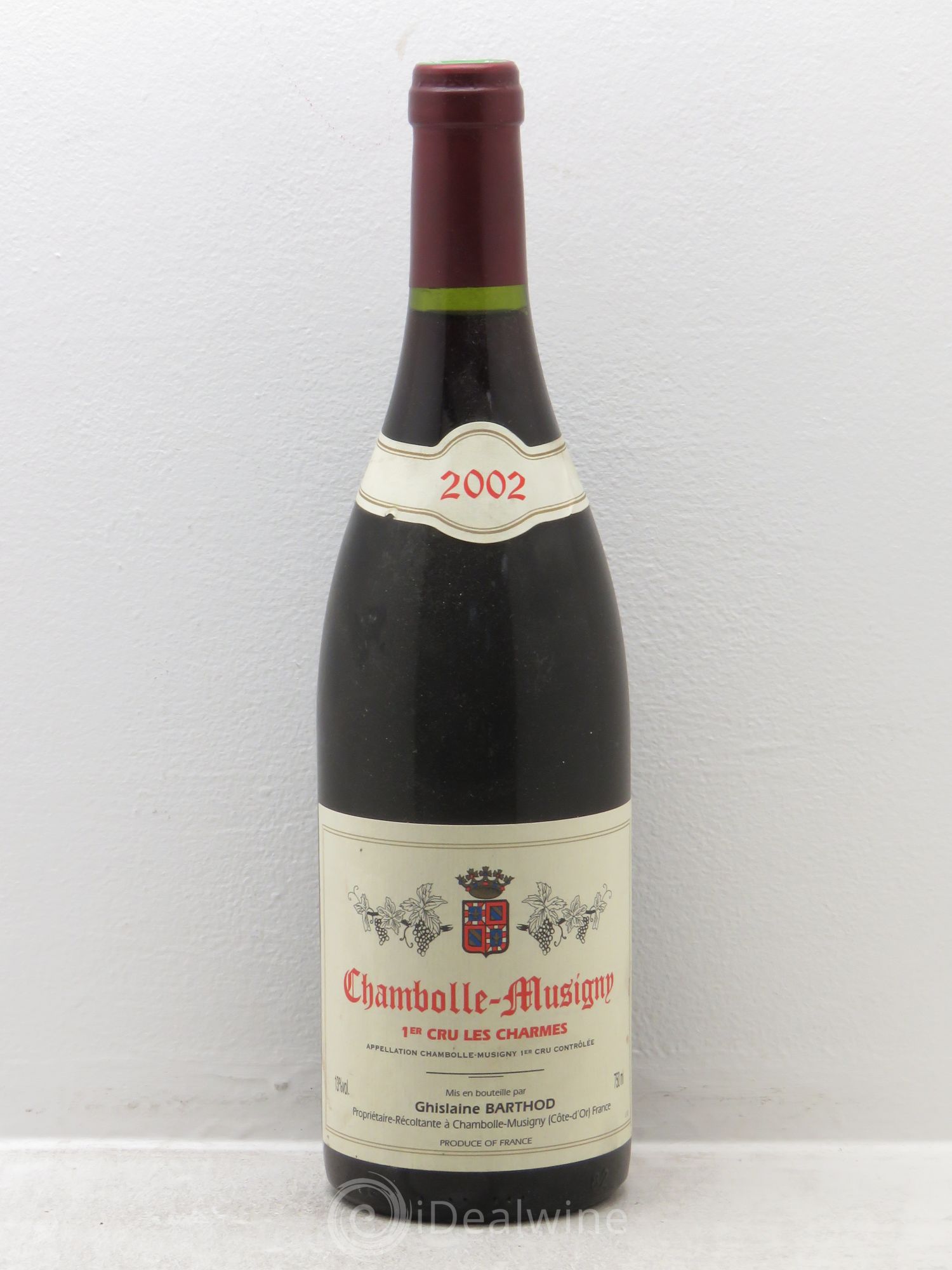 Chambolle-Musigny 1er Cru Ghilaine Barthot 2002 - Posten von 1 Flasche - 0