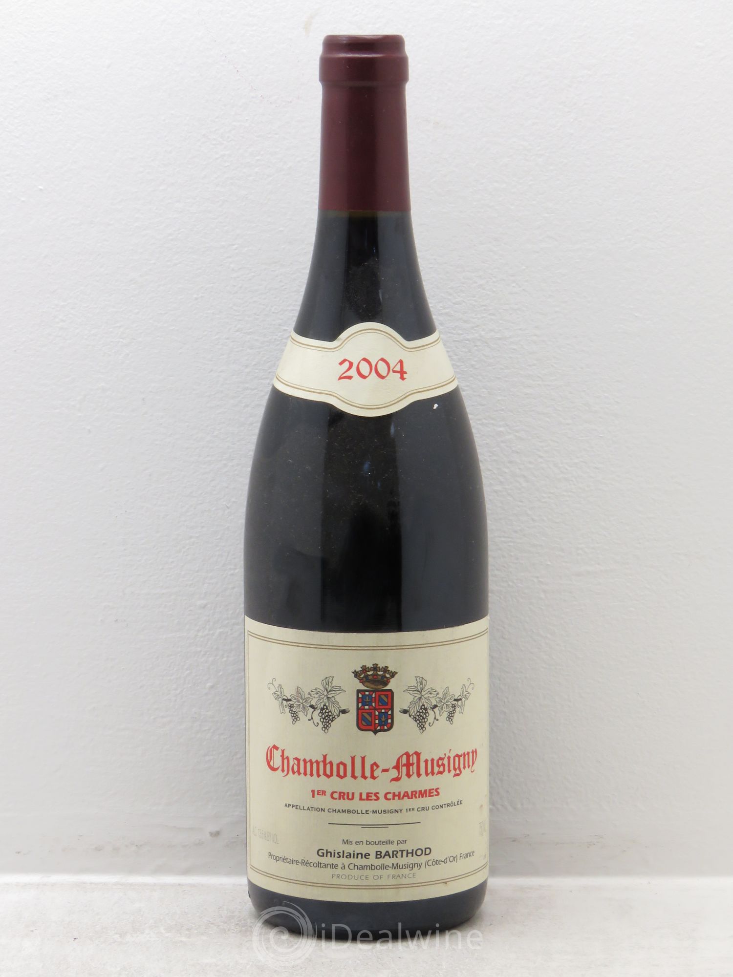 Chambolle-Musigny 1er Cru Ghilaine Barthot 2004 - Posten von 1 Flasche - 0