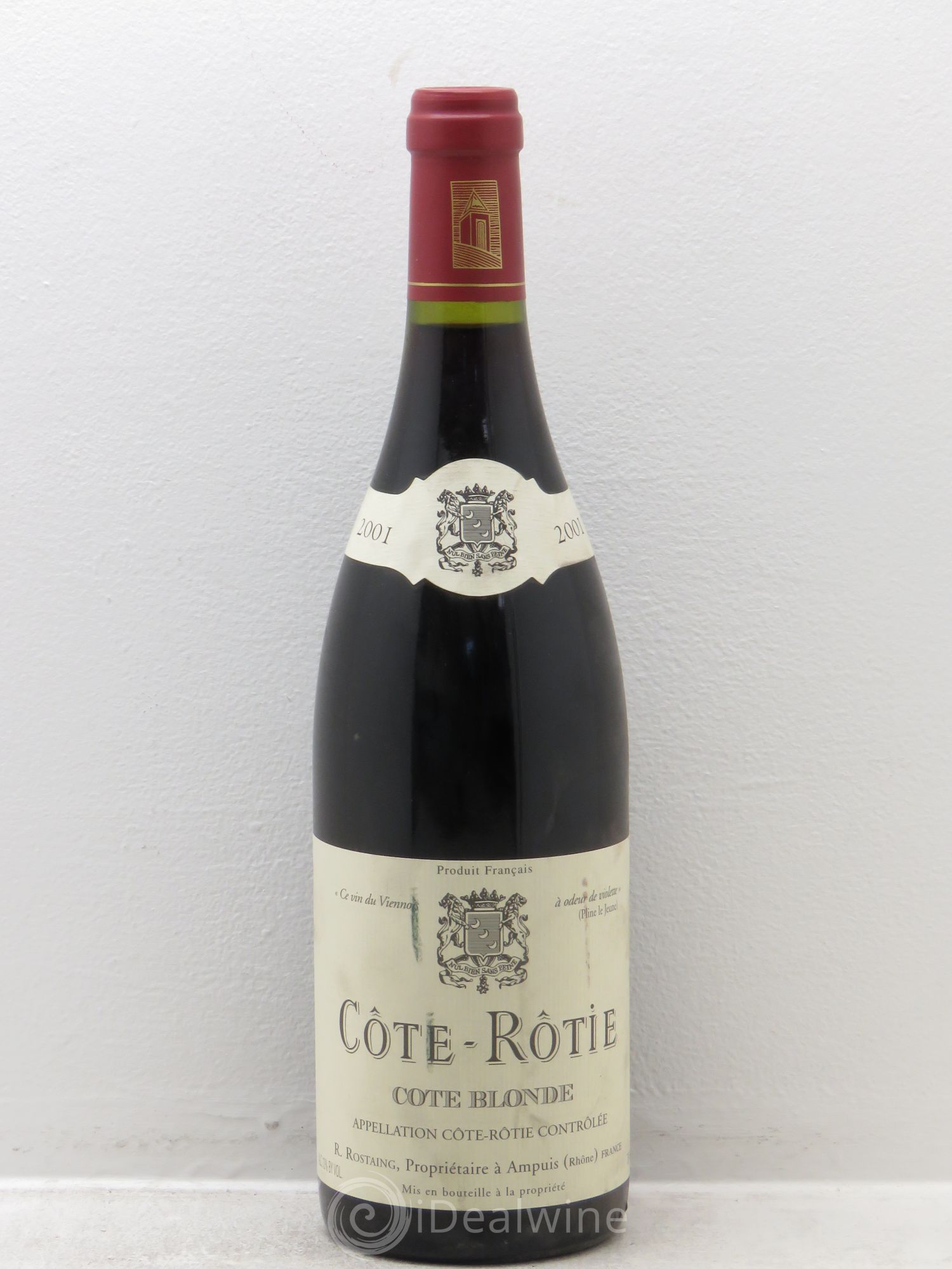 Côte-Rôtie Côte Blonde René Rostaing 2001 - Posten von 6 Flaschen - 0
