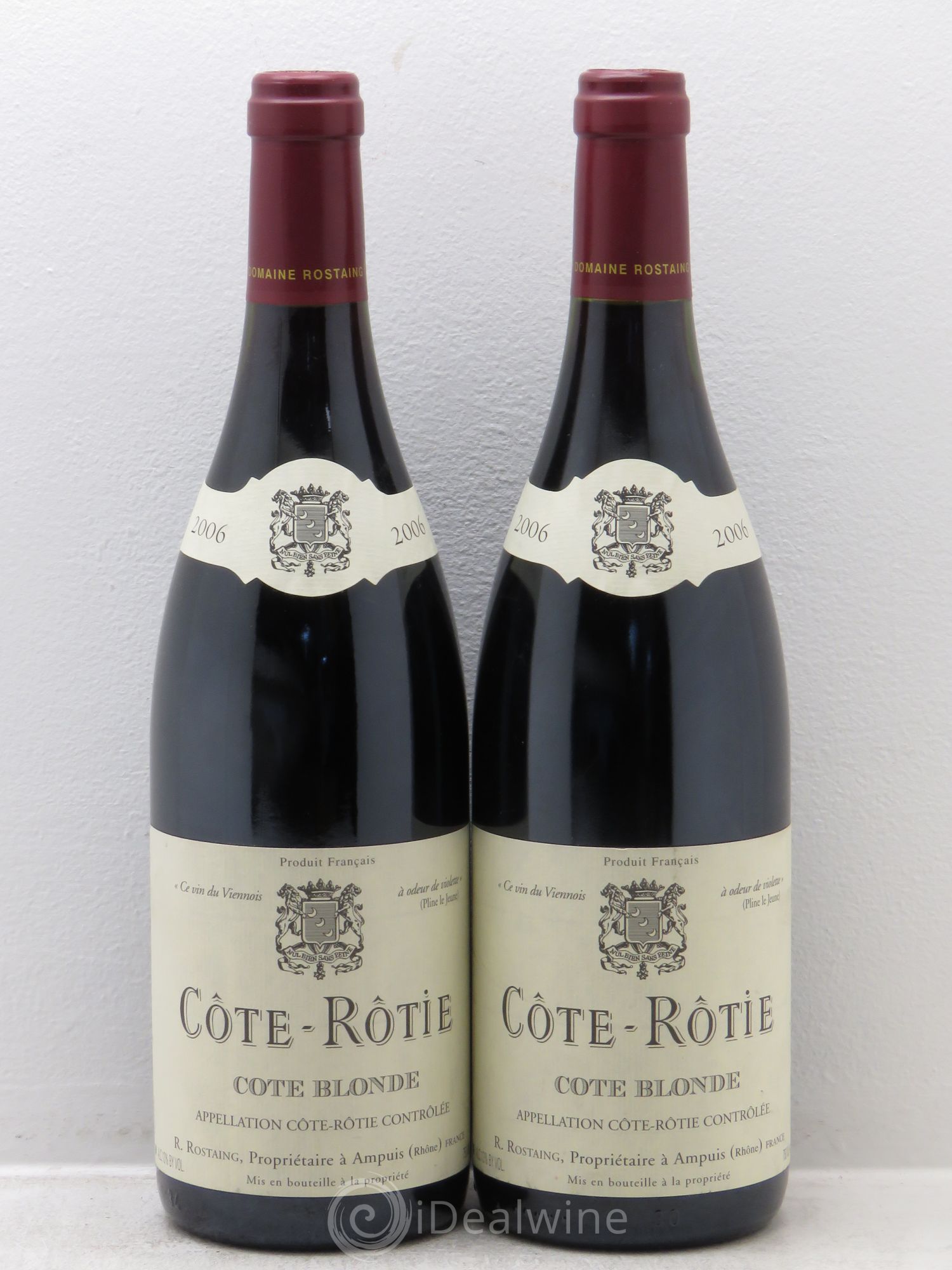 Côte-Rôtie Côte Blonde René Rostaing 2006 - Posten von 2 Flaschen - 0