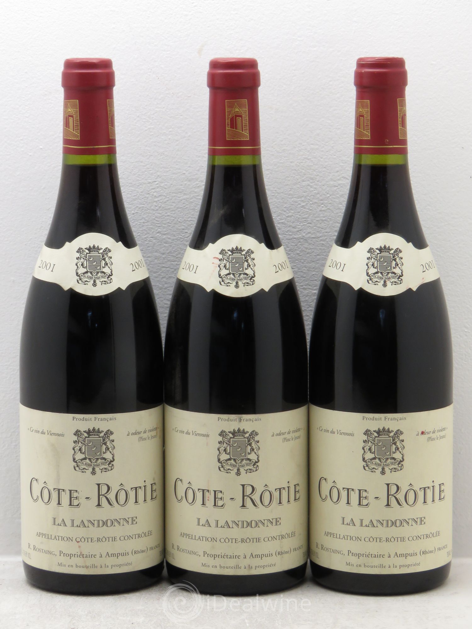 Côte-Rôtie La Landonne René Rostaing 2001 - Posten von 3 Flaschen - 0