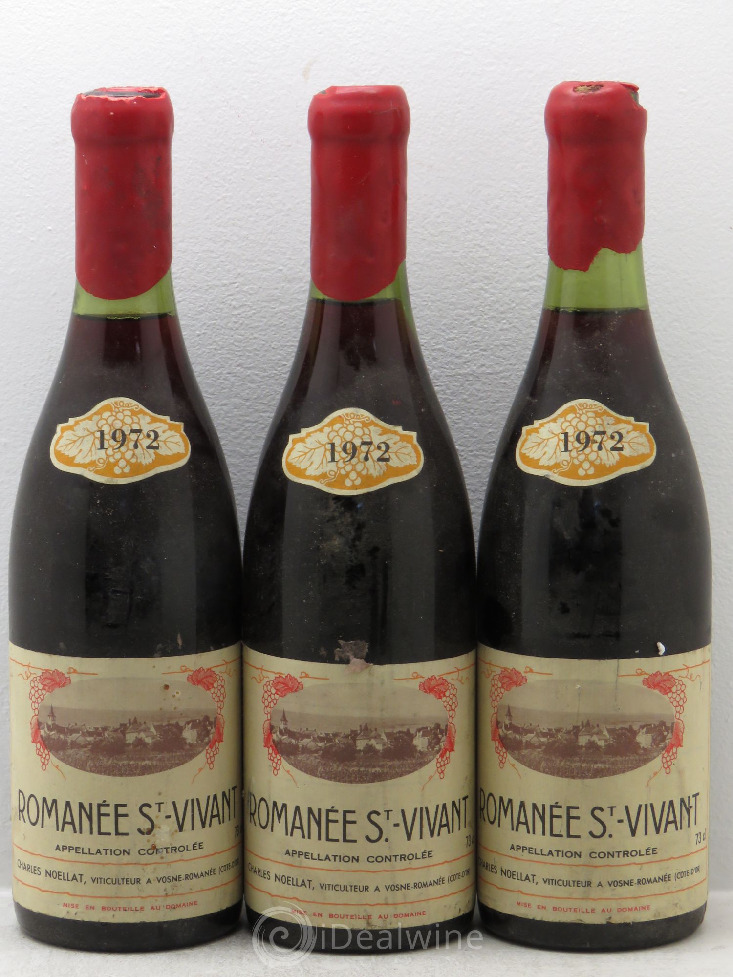 Romanée-Saint-Vivant Grand Cru Charles Noëllat 1972 - Lotto di 6 bottiglie - 3