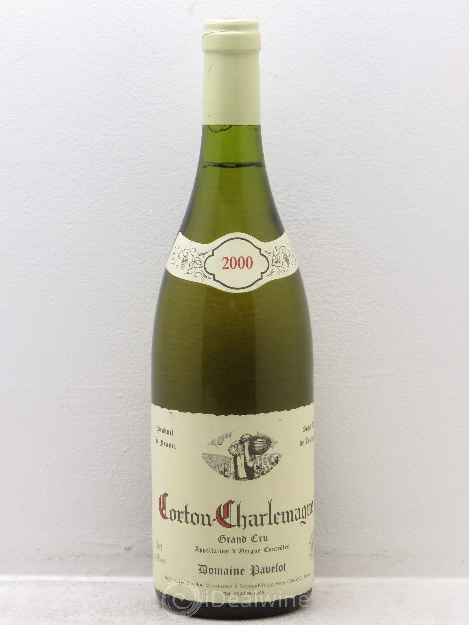 Corton-Charlemagne Grand Cru Pavelot (Domaine) 2000 - Lot de 1 bouteille - 0