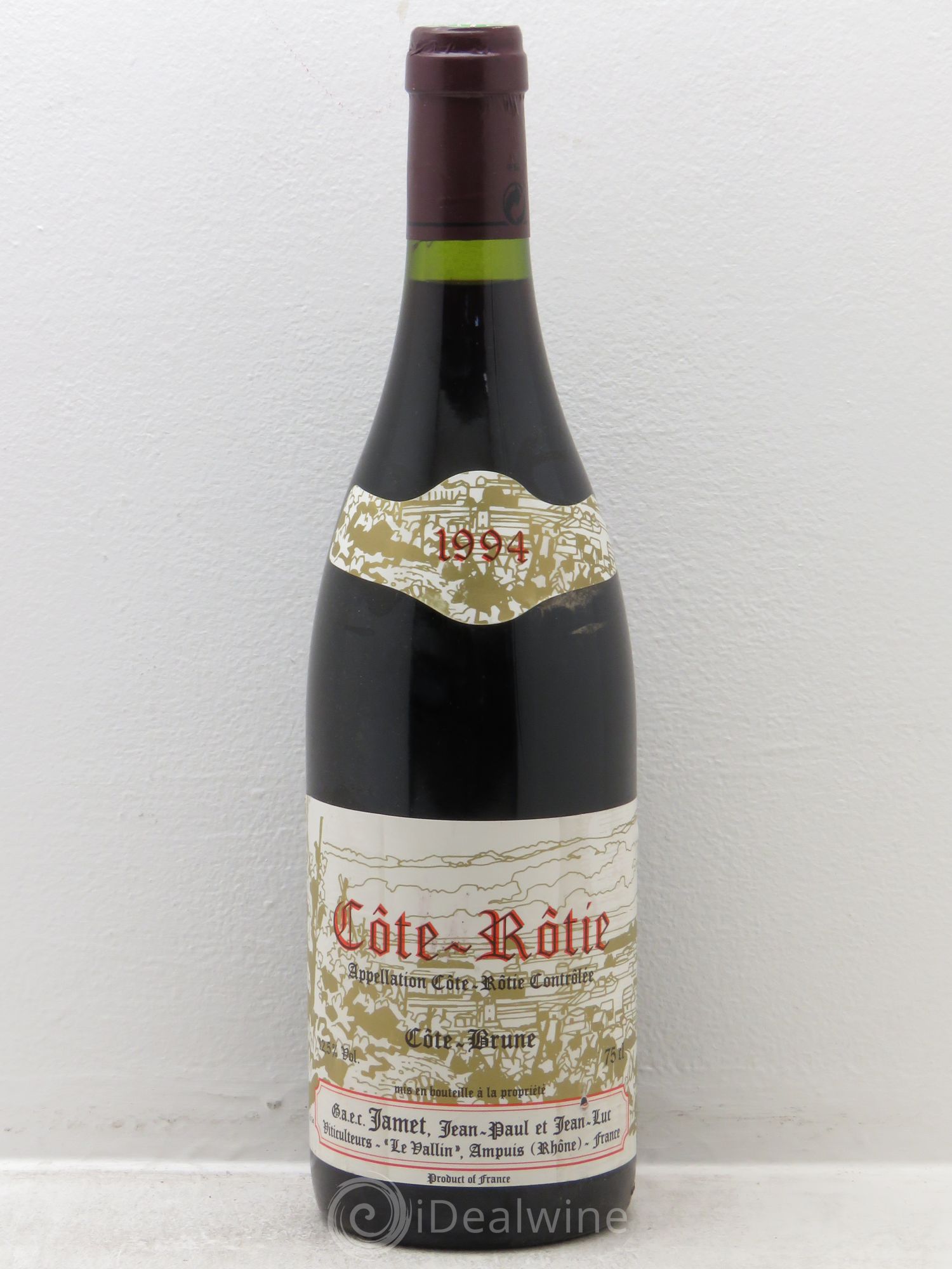Côte-Rôtie Côte Brune Jamet (Domaine) 1994 - Lot de 6 bouteilles - 0