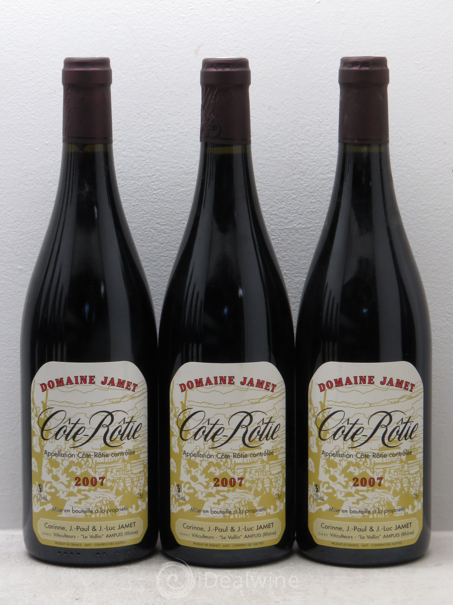 Côte-Rôtie Jamet (Domaine) 2007 - Lot de 12 bouteilles - 2