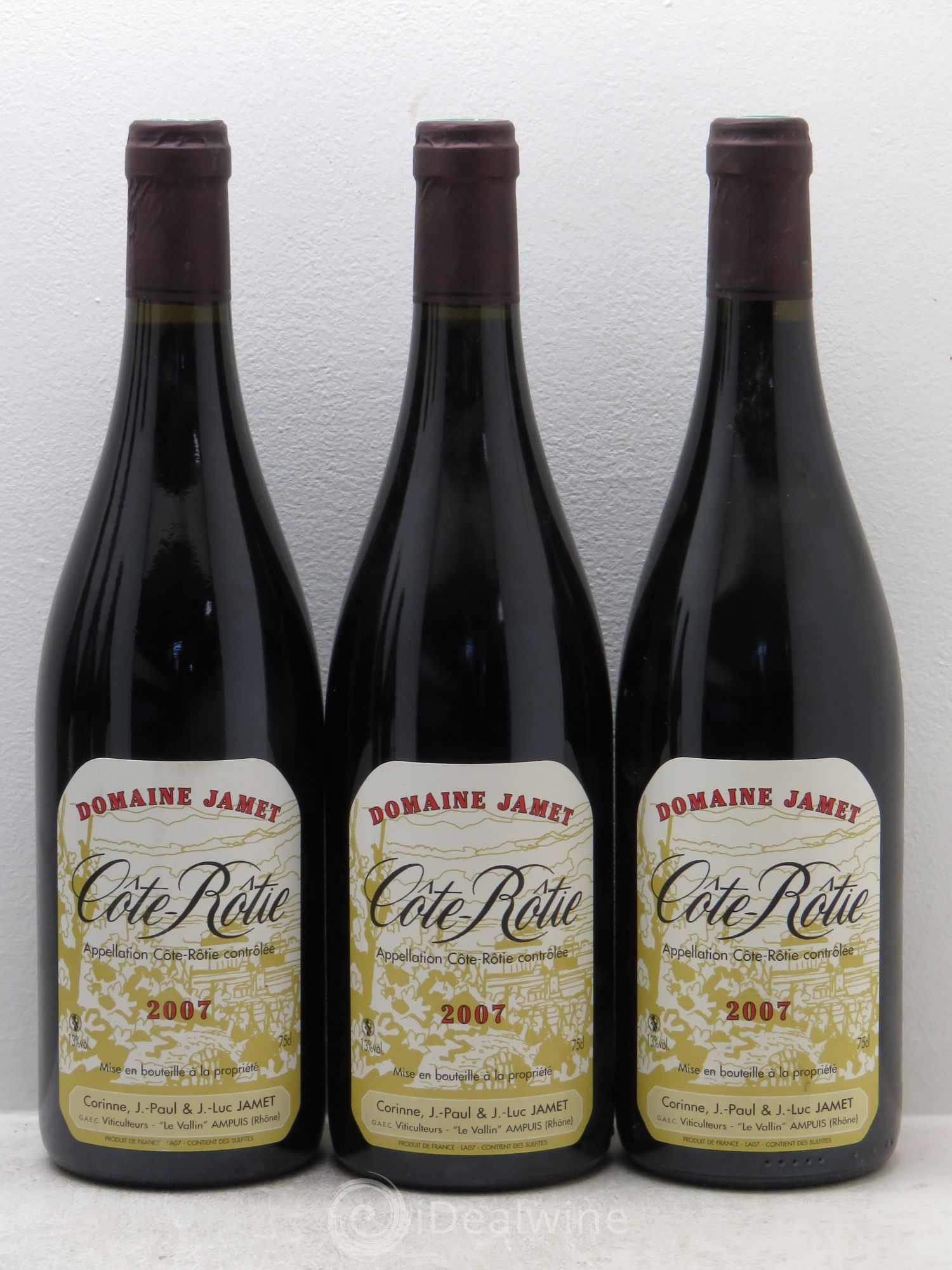 Côte-Rôtie Jamet (Domaine) 2007 - Lot de 12 bouteilles - 3