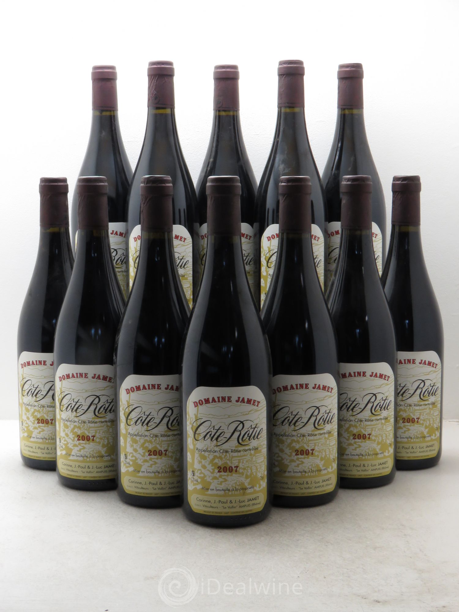Côte-Rôtie Jamet (Domaine) 2007 - Lot de 12 bouteilles - 0