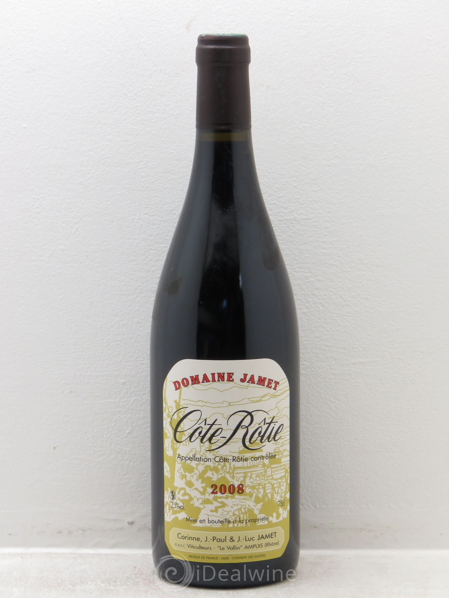 Côte-Rôtie Jamet (Domaine) 2008 - Lot de 1 bouteille - 0