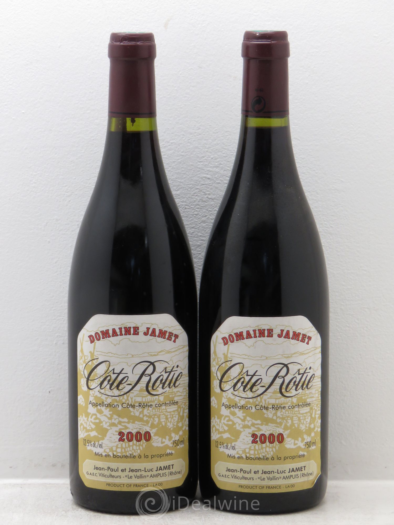 Côte-Rôtie Jamet (Domaine) 2000 - Lot de 2 bouteilles - 0