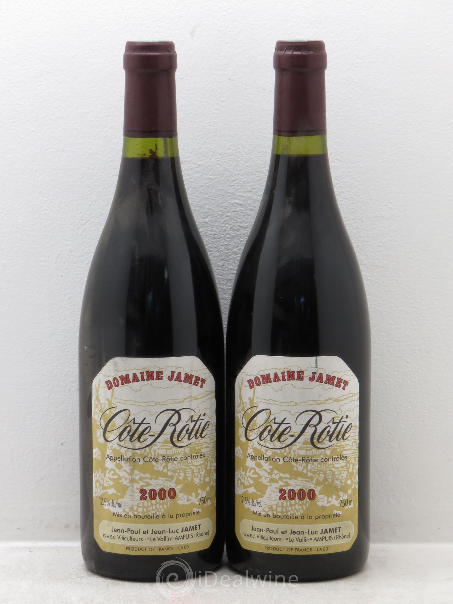 Côte-Rôtie Jamet (Domaine) 2000 - Lot de 2 bouteilles - 0