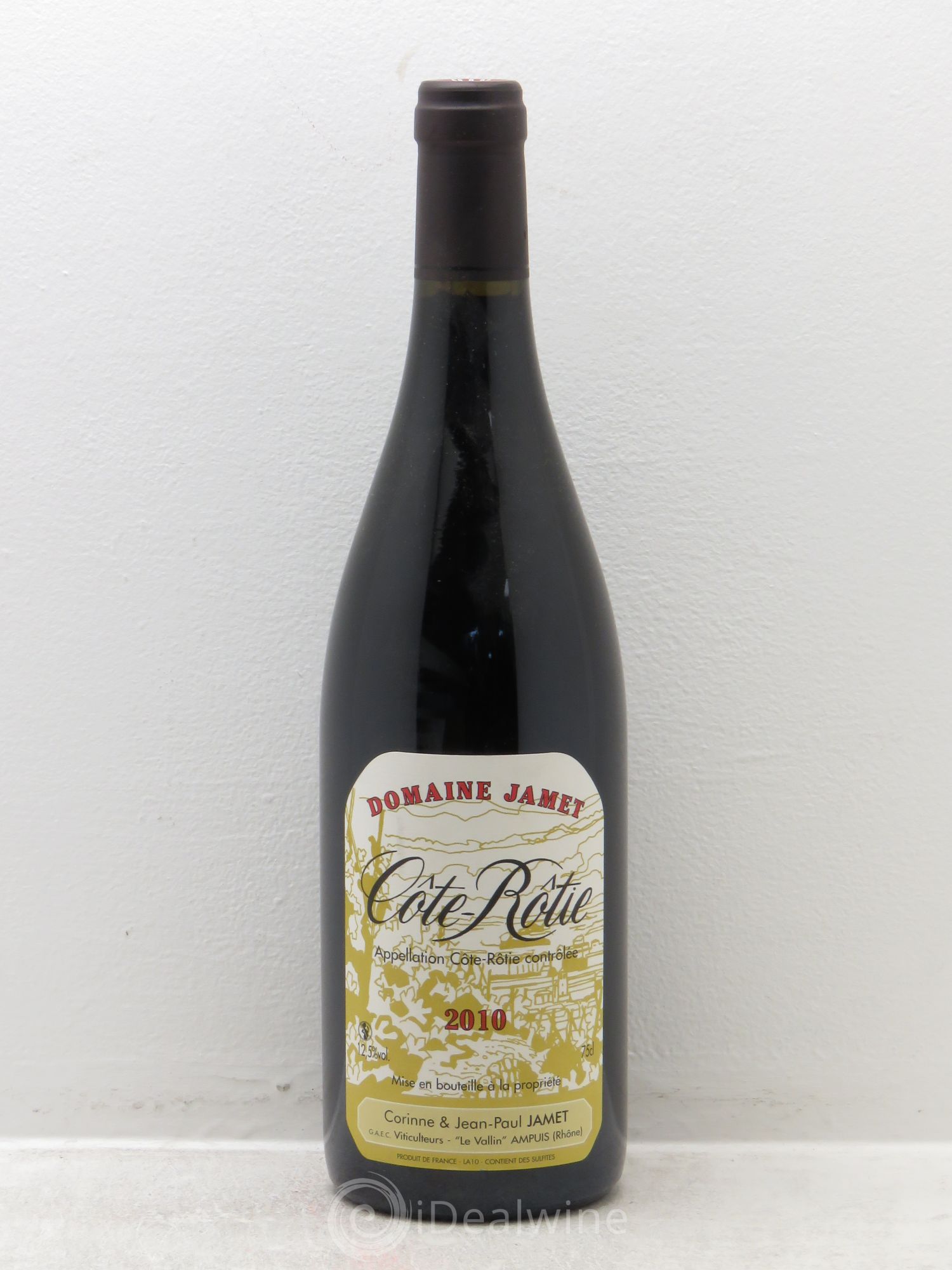 Côte-Rôtie Jamet (Domaine) 2010 - Lot de 1 bouteille - 0
