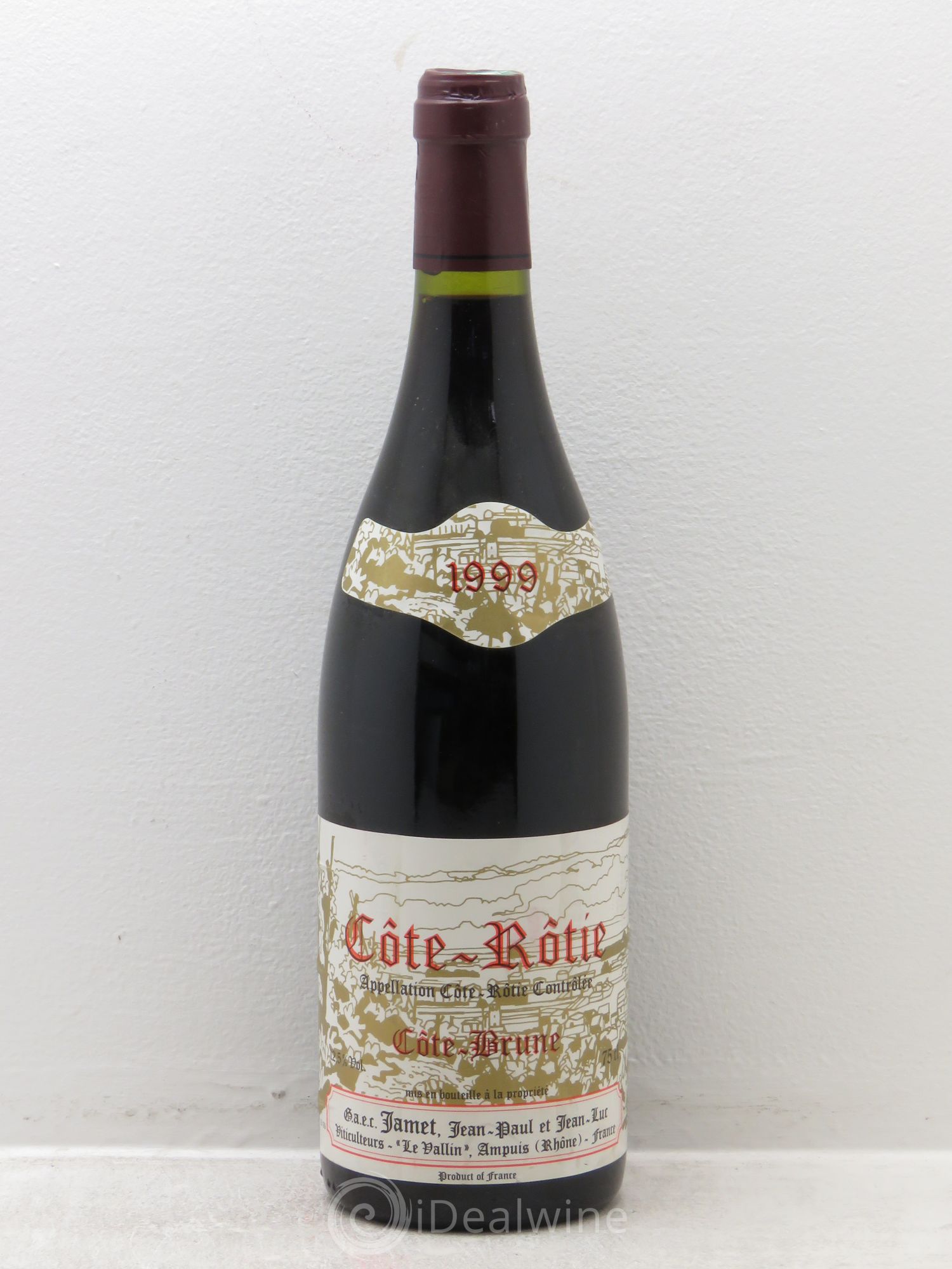 Côte-Rôtie Côte Brune Jamet (Domaine) 1999 - Lot de 1 bouteille - 0