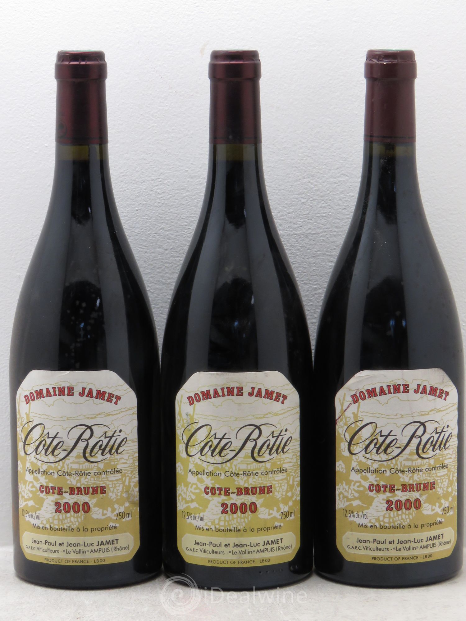 Côte-Rôtie Côte Brune Jamet (Domaine) 2000 - Lot de 6 bouteilles - 2