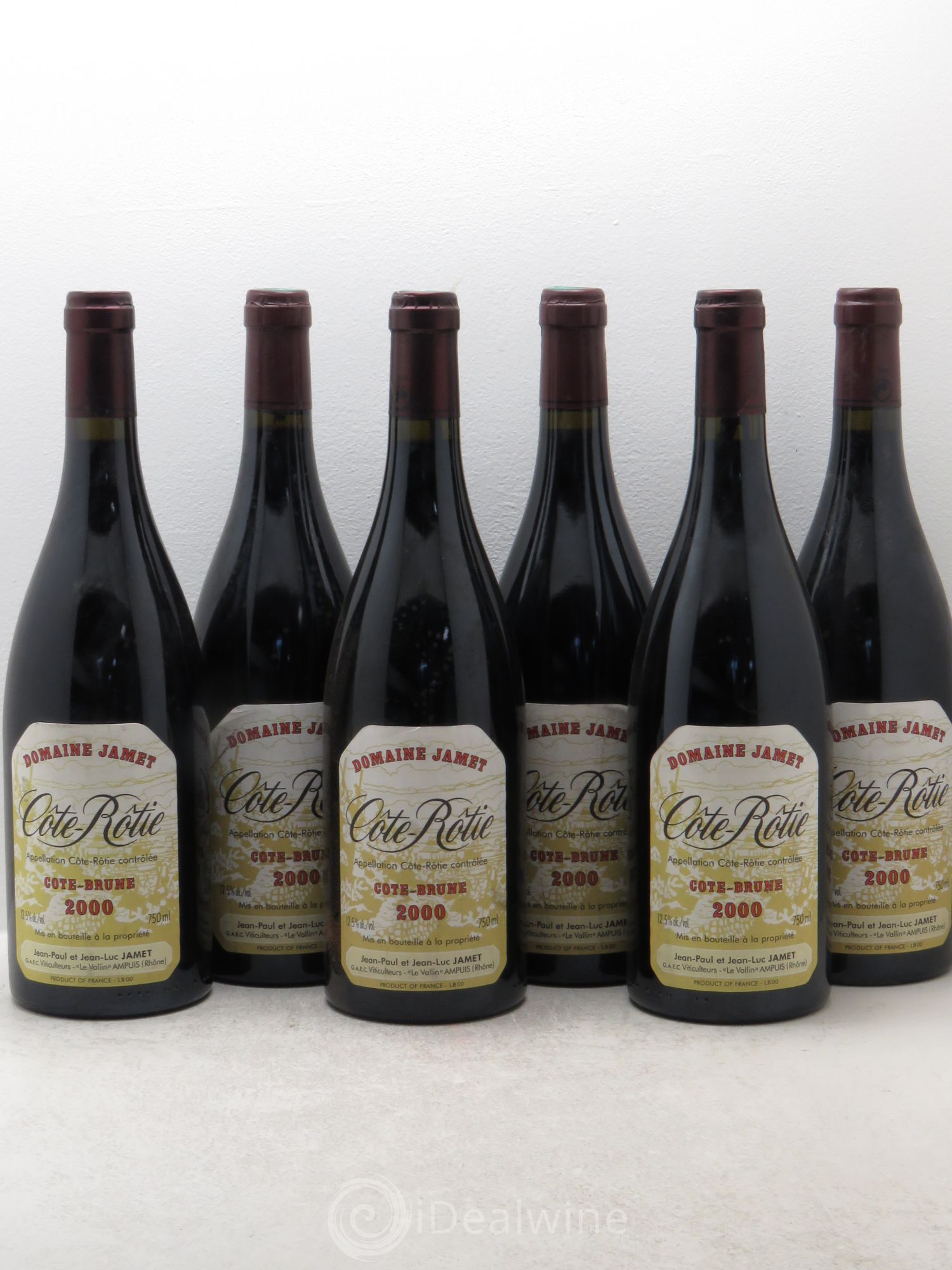 Côte-Rôtie Côte Brune Jamet (Domaine) 2000 - Lot de 6 bouteilles - 0