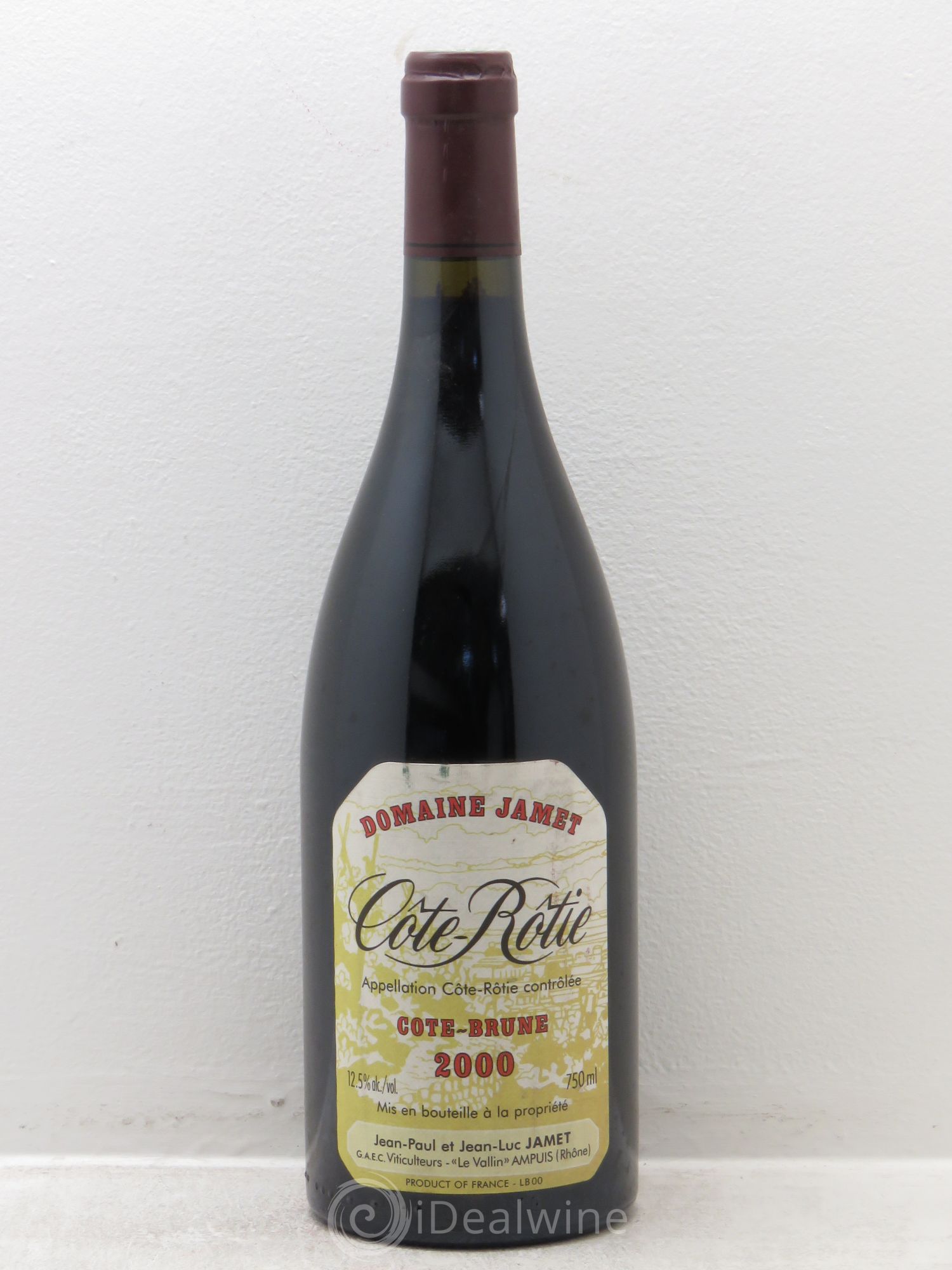 Côte-Rôtie Côte Brune Jamet (Domaine) 2000 - Lot de 1 bouteille - 0