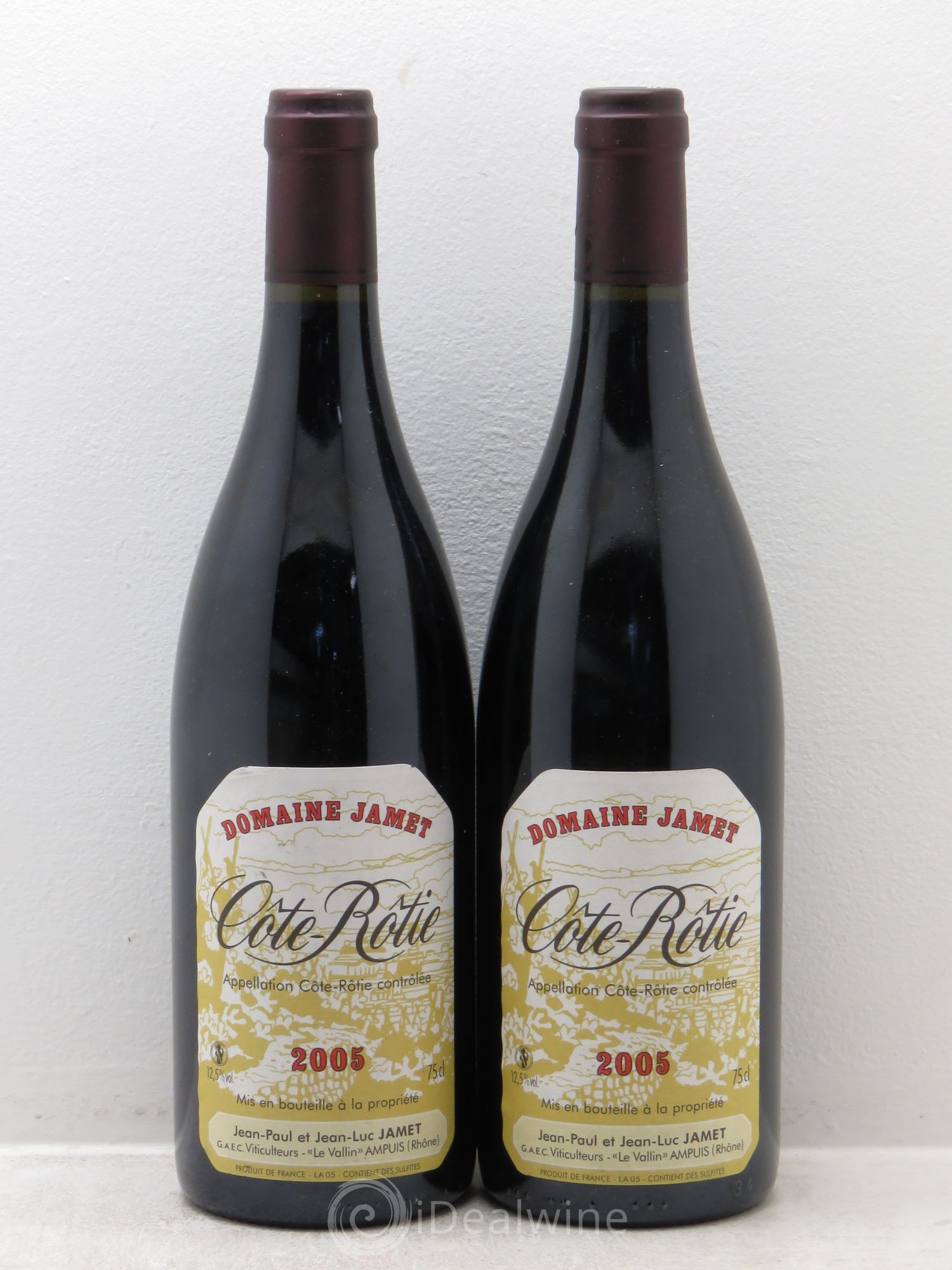 Côte-Rôtie Jamet (Domaine) 2005 - Lot de 2 bouteilles - 0
