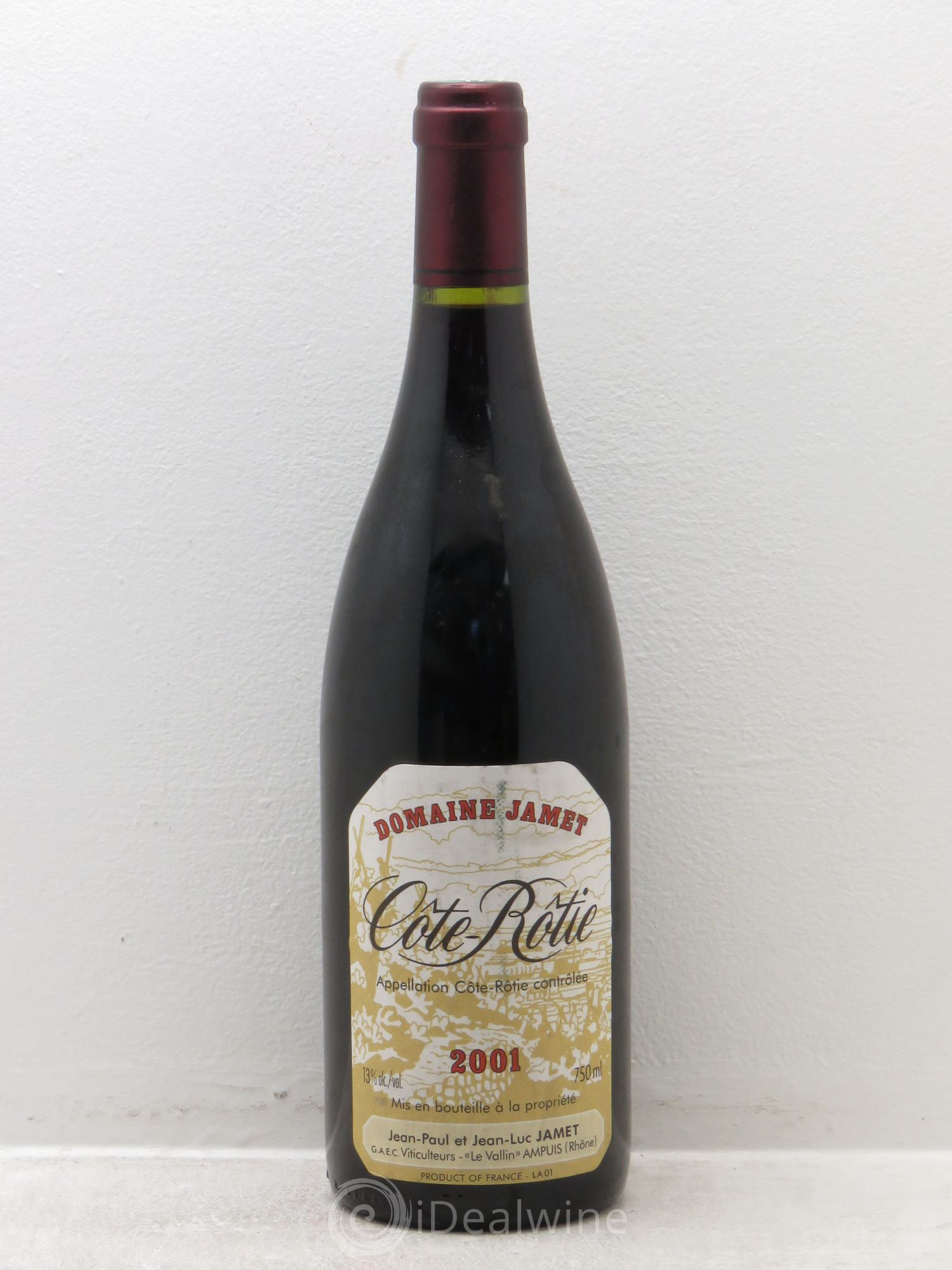 Côte-Rôtie Jamet (Domaine) 2001 - Lot de 6 bouteilles - 0