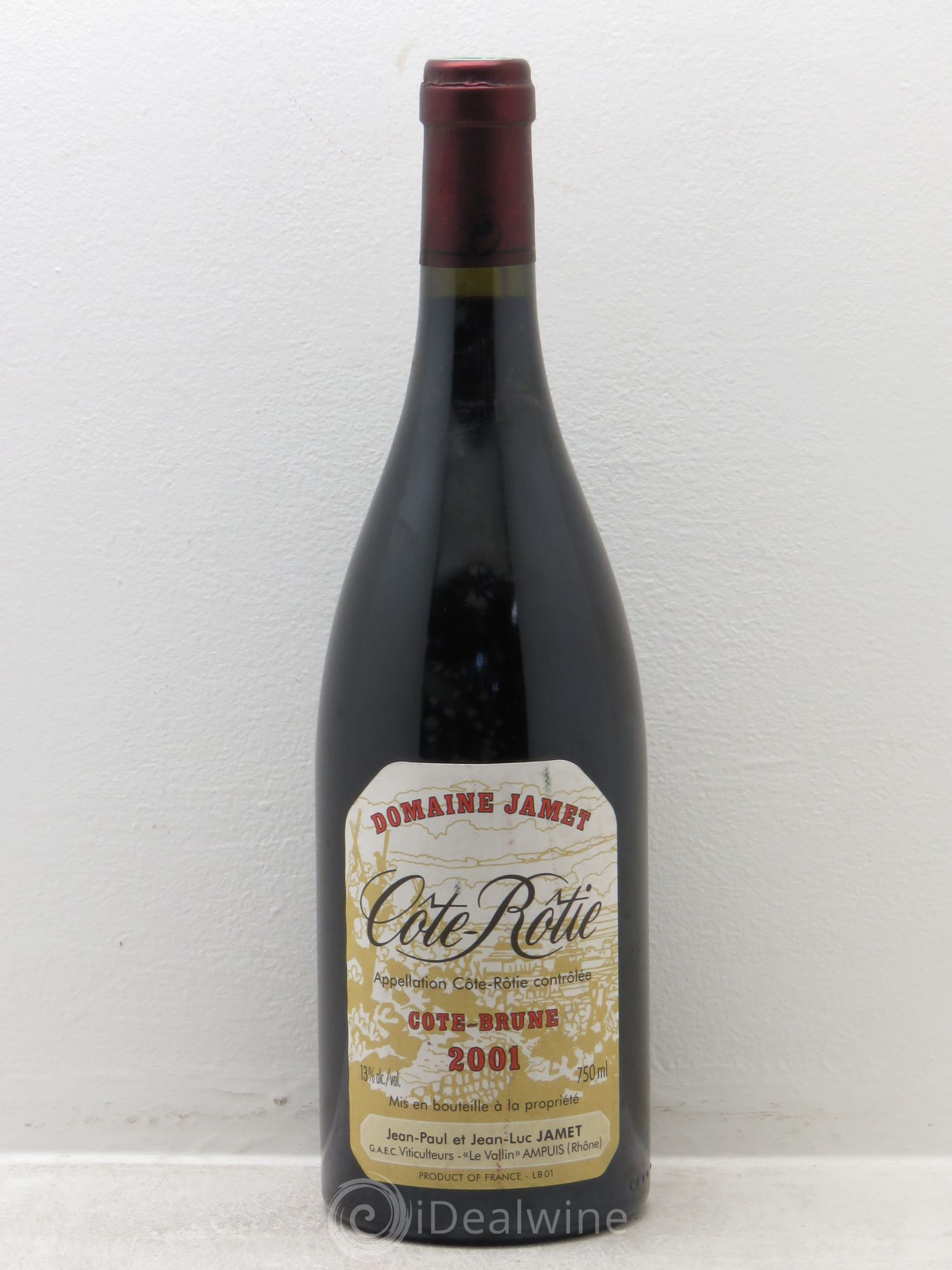 Côte-Rôtie Côte Brune Jamet (Domaine) 2001 - Lot de 1 bouteille - 0