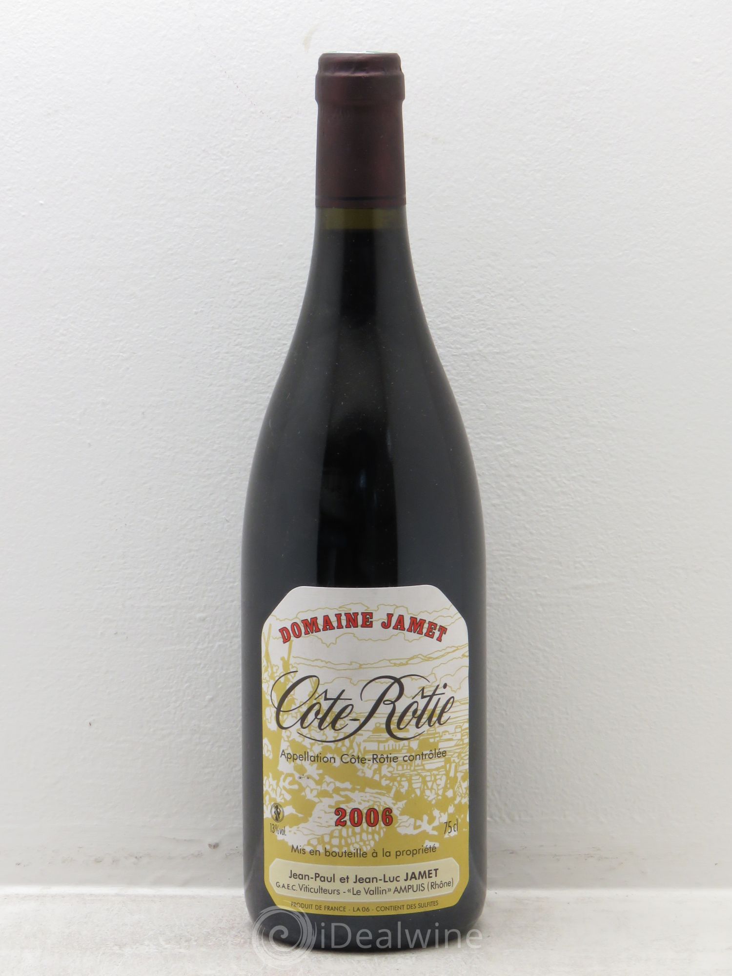 Côte-Rôtie Jamet (Domaine) 2006 - Lot de 6 bouteilles - 0