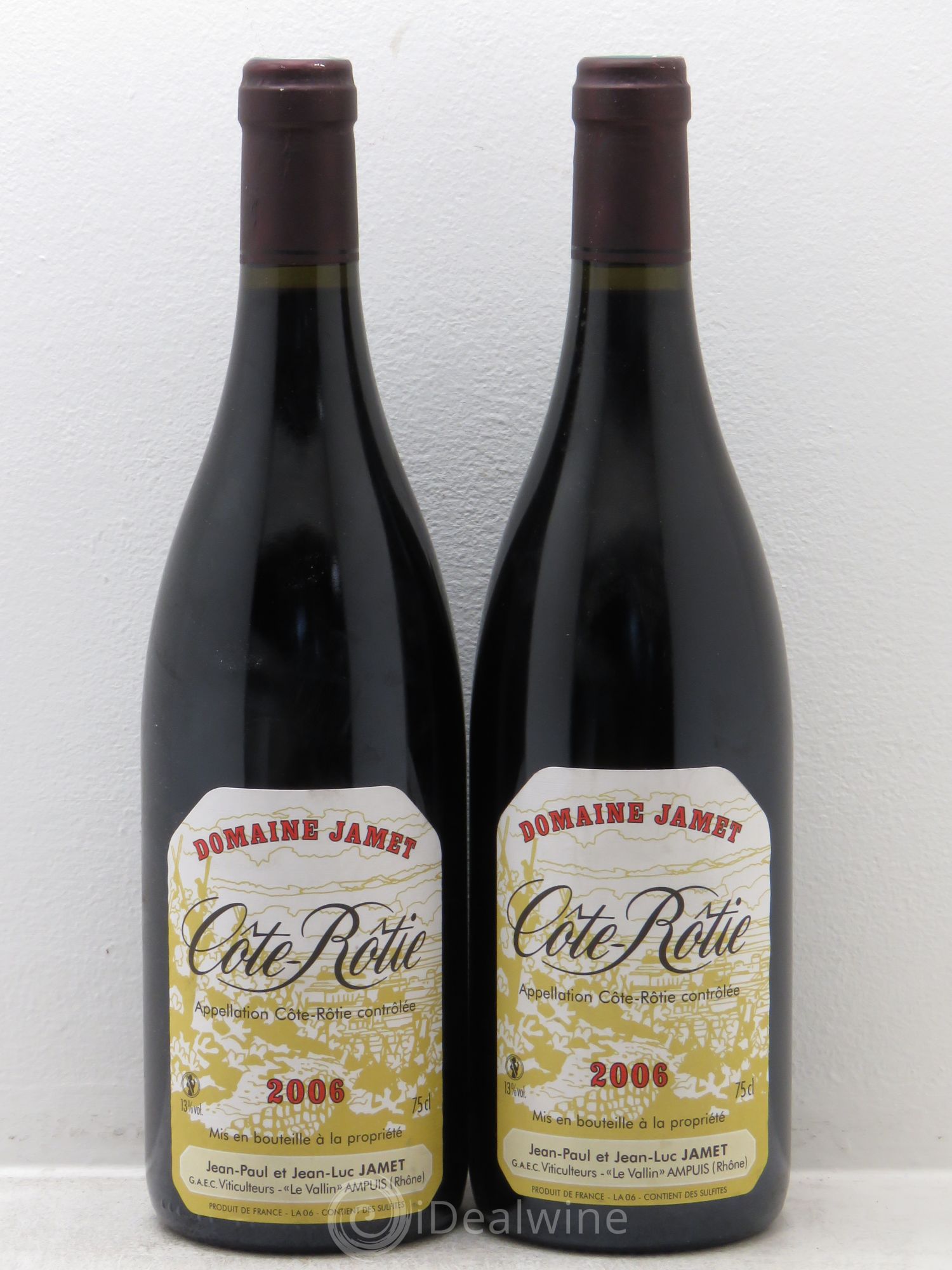 Côte-Rôtie Jamet (Domaine) 2006 - Lot de 2 bouteilles - 0